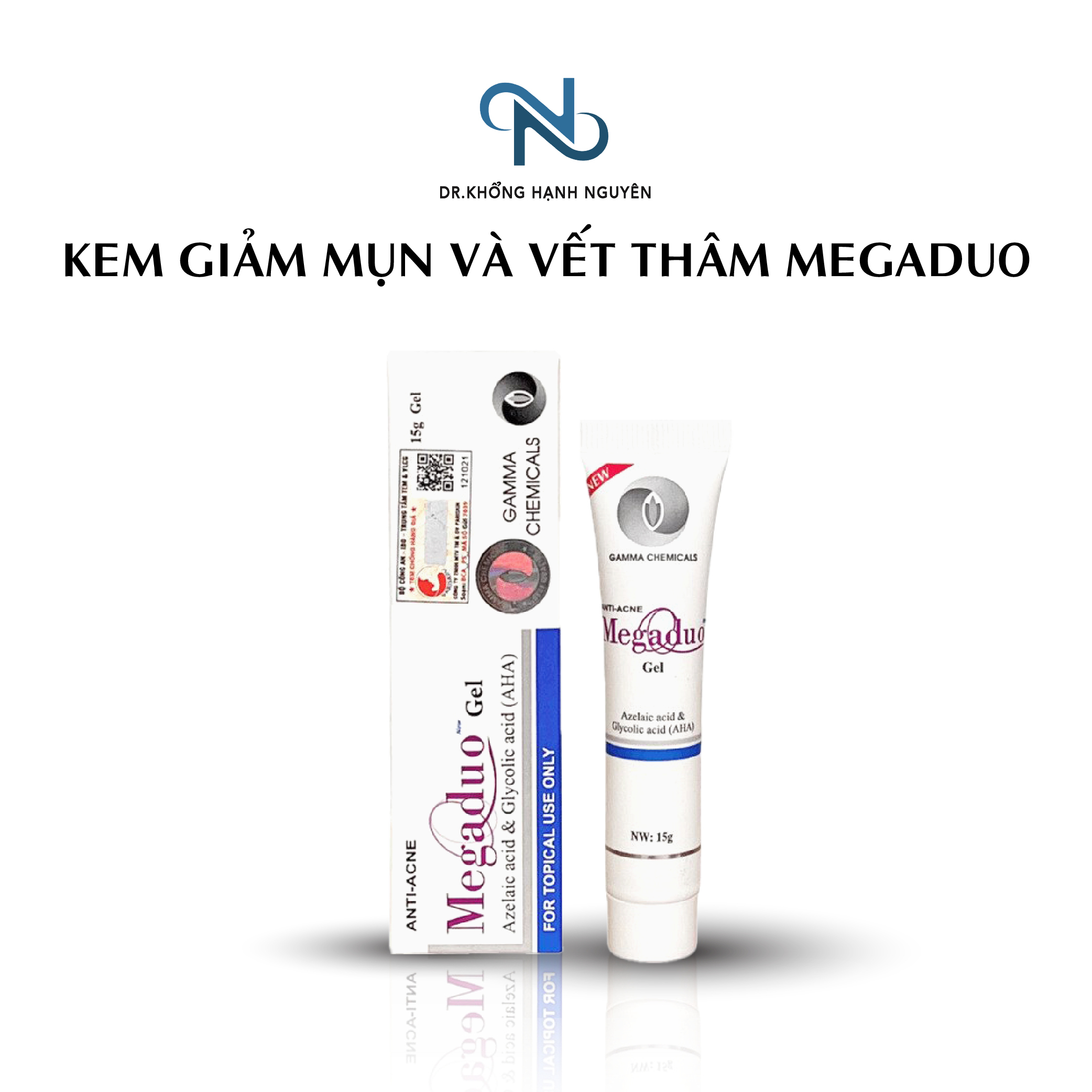 [HÀNG NHẬP KHẨU] Kem Giảm Mụn Và Vết Thâm Megaduo - Bản Plus
