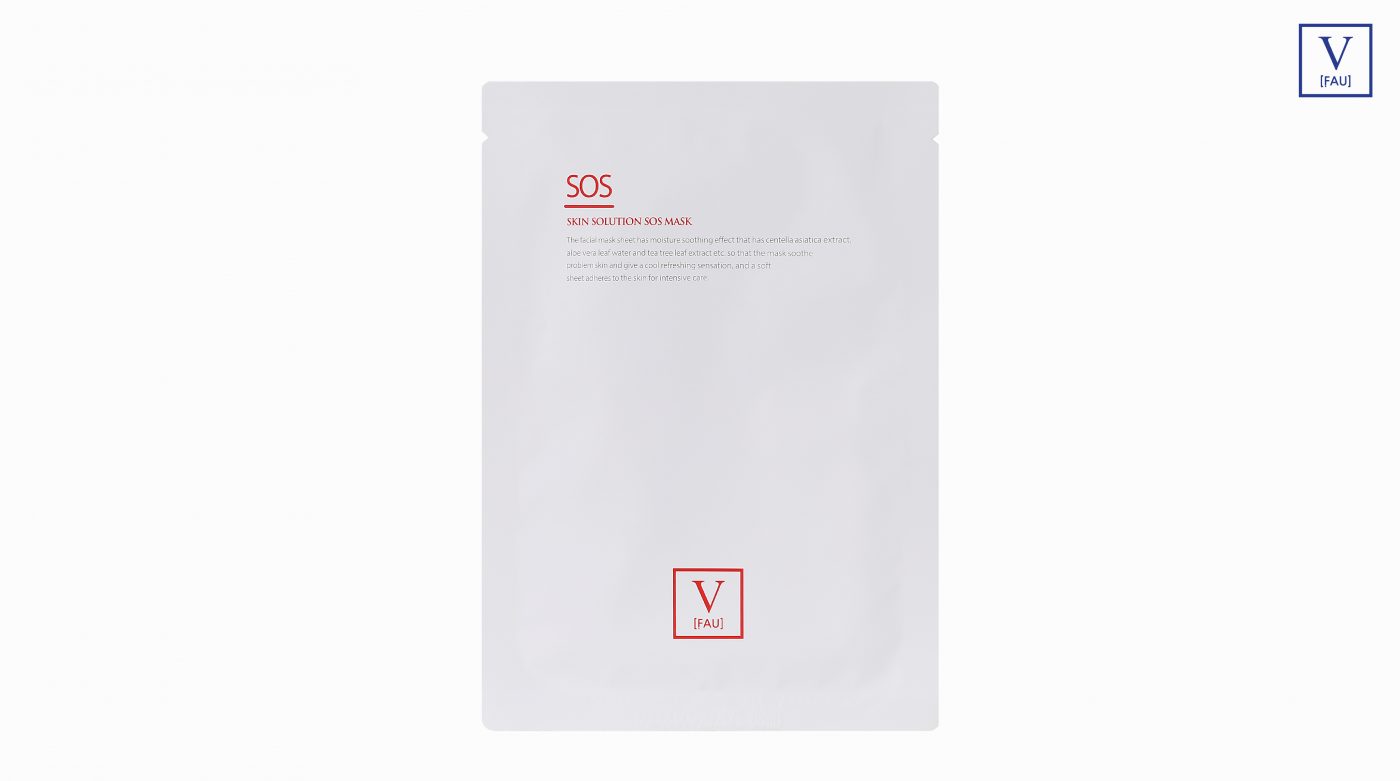 FAU Skin Solution SOS Mask - Mặt nạ hồi phục da cấp tốc ( 1 Miếng)