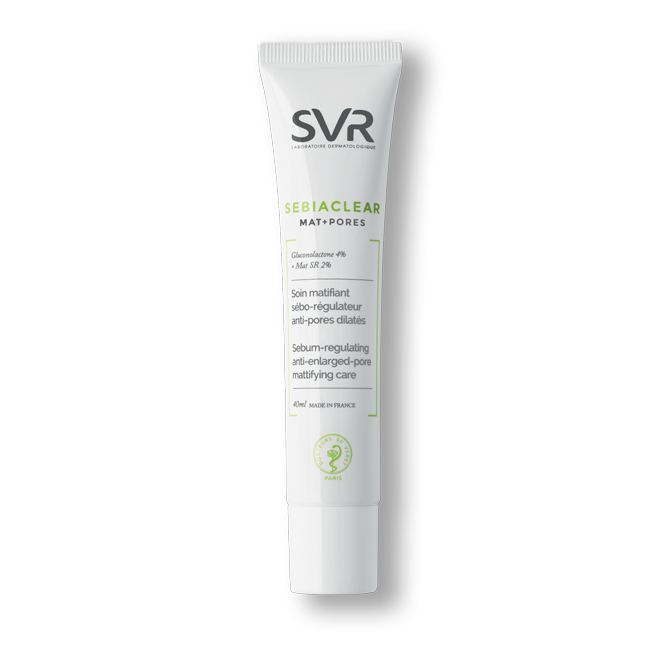 [HÀNG NHẬP KHẨU] Kem Dưỡng Giảm Mụn Và Se Khít Lỗ Chân Lông SVR Mat + Pores