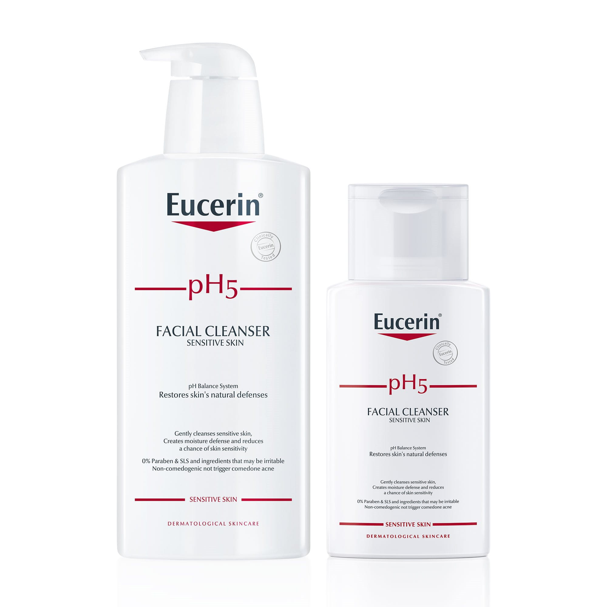 [HÀNG NHẬP KHẨU] Sữa Rửa Mặt Cho Da Khô, Nhạy Cảm Eucerin pH5 Facial Cleanser