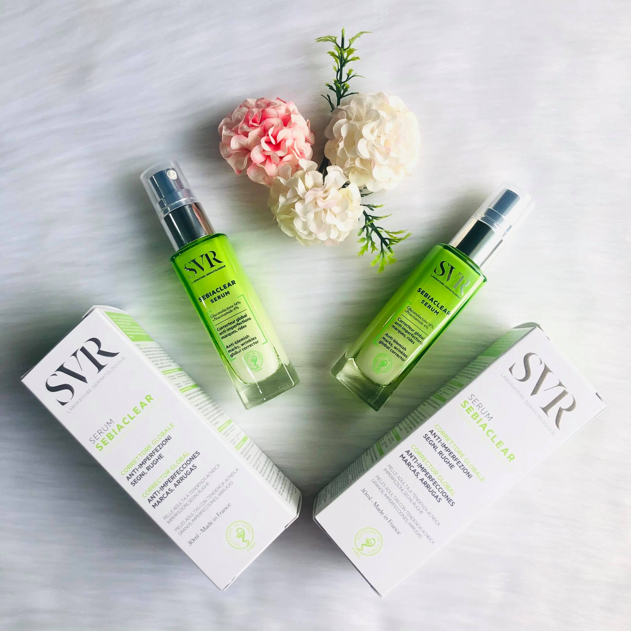 [HÀNG NHẬP KHẨU] Tinh Chất SVR Sebiaclear Serum Giúp Giảm Mụn Thông Thoáng Lỗ Chân Lông (30ml)
