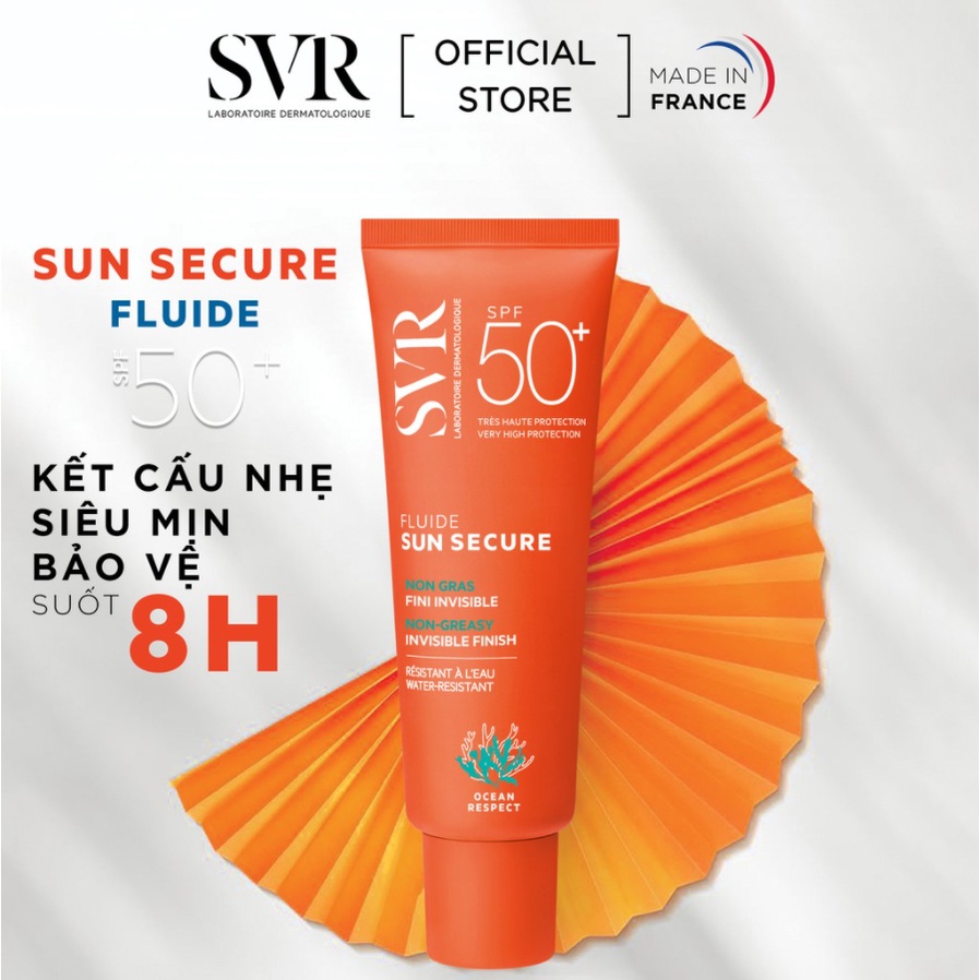 [HÀNG NHẬP KHẨU] Kem Chống Nắng SVR Sun Secure Fluide SPF50+ (50ml)