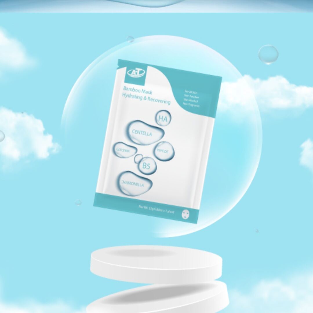 Mặt Nạ Phục Hồi Cấp Ẩm Da Tinh Chất B5 AT Bamboo Mask