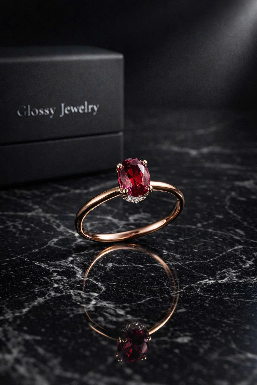 Nhẫn nữ Ruby