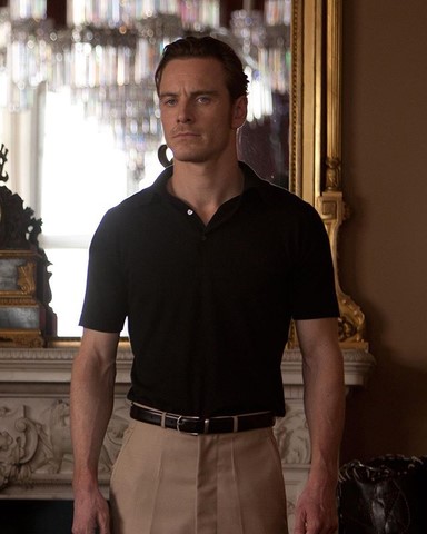 Black and Grey Polo With Icons