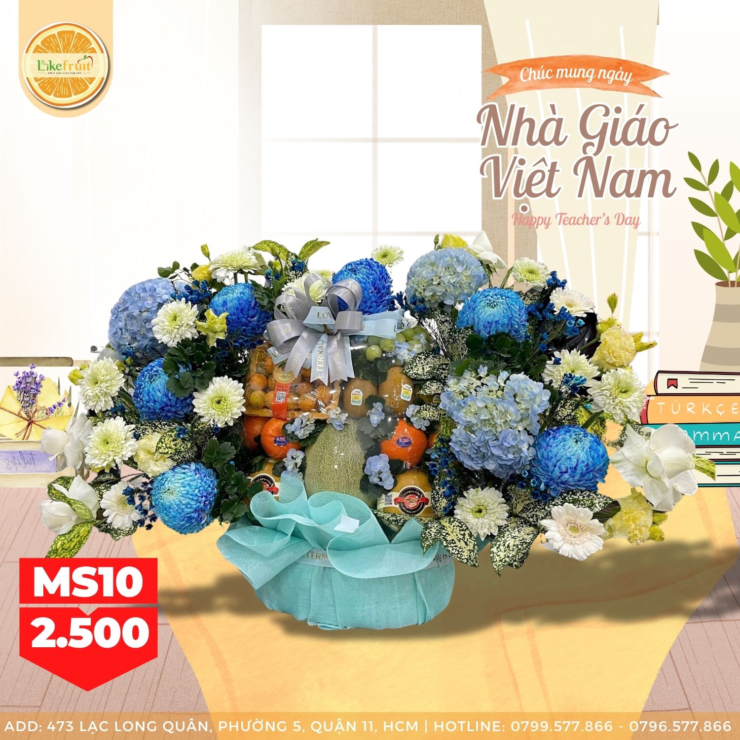 Mẫu quà tặng trái cây (Hotline : 0799.577.866)