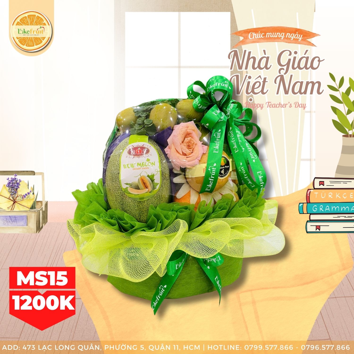 Mẫu quà tặng trái cây (Hotline : 0799.577.866)