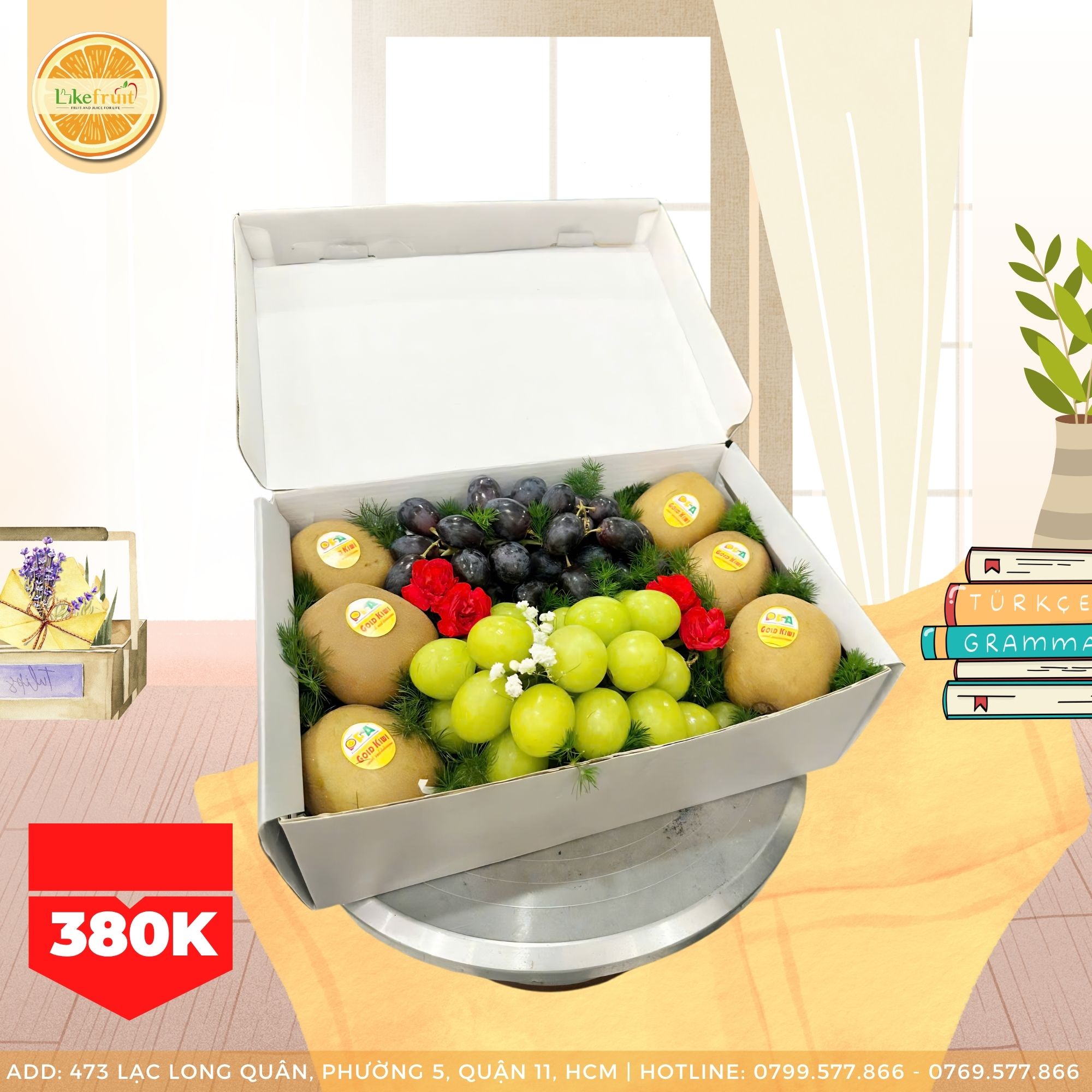 Mẫu quà tặng trái cây (Hotline : 0799.577.866)