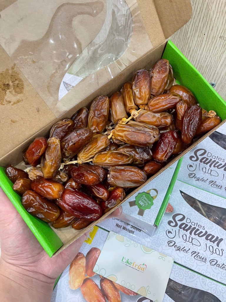 CHÀ LÀ NGUYÊN CÀNH SANWAN HỘP 500GR