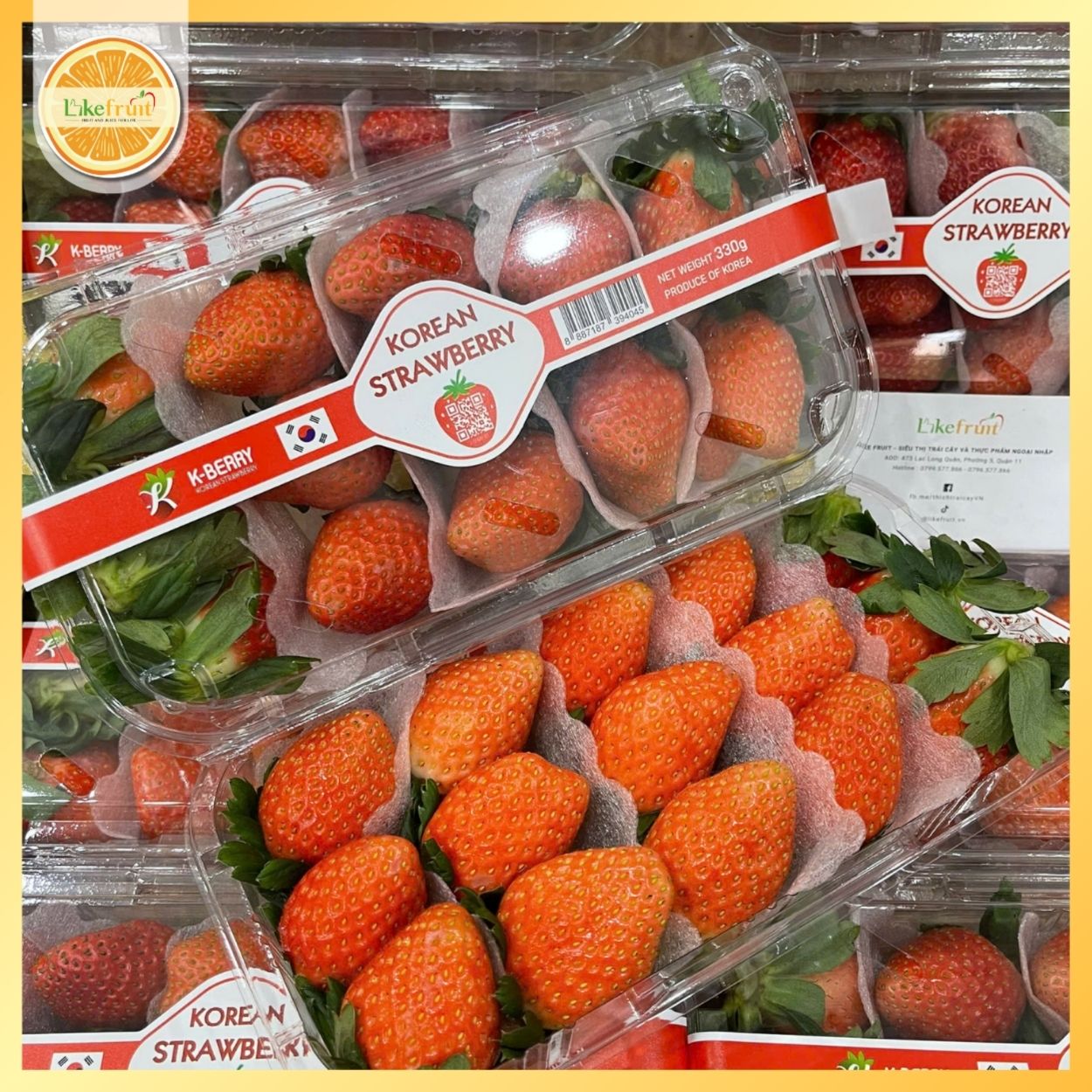 Dâu Hàn Quốc 4h/330gr