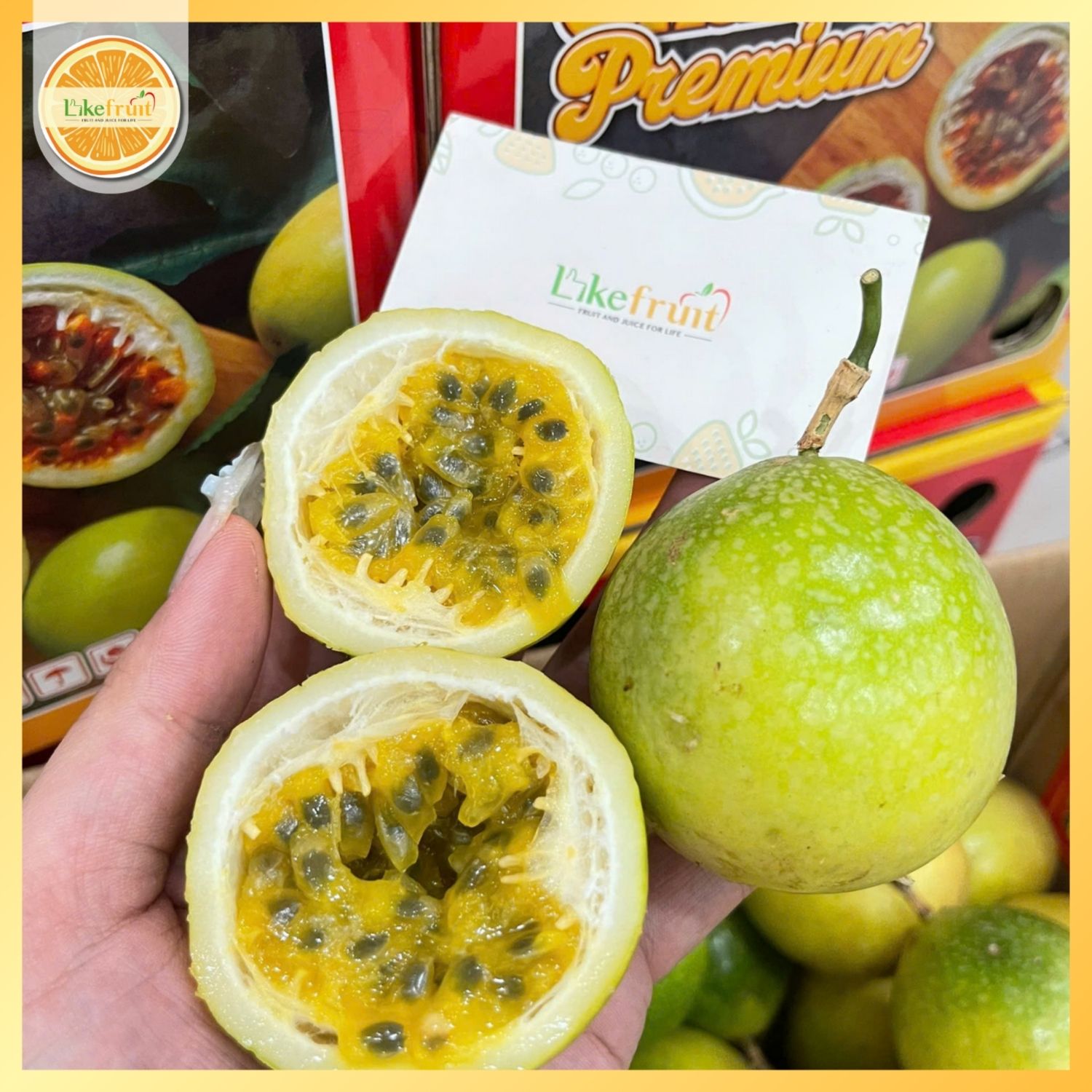Chanh Dây Ngọt Vỏ Ổi – Thơm Dịu, Ít Chua, Ăn Tươi Cực Đã | Like Fruit