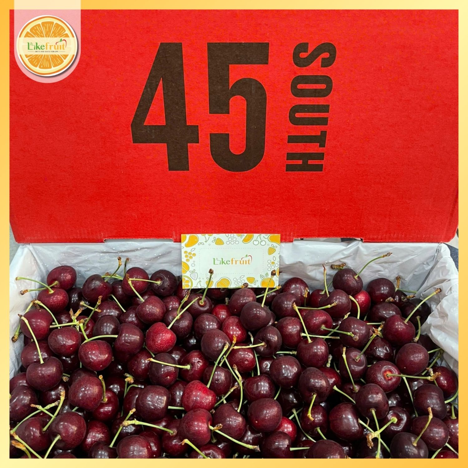 CHERRY NEW ZEALAND 45 SOUTH SIZE 26–28 – GIÒN NGỌT ĐẬM VỊ, TRÁI ĐẸP CAO CẤP