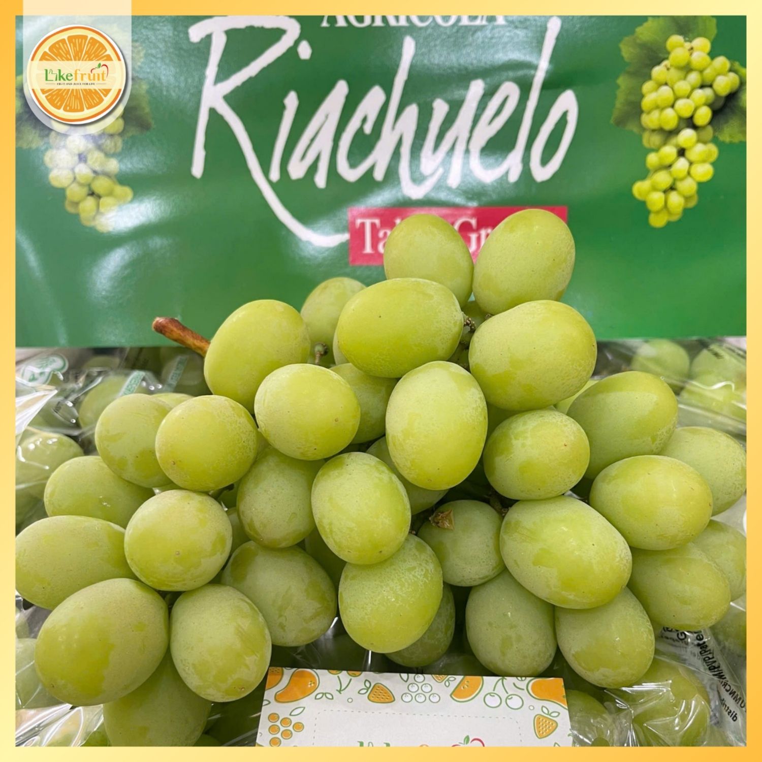 Nho Xanh Peru – Giòn Mát Tự Nhiên, Hậu Chua Nhẹ Cân Vị