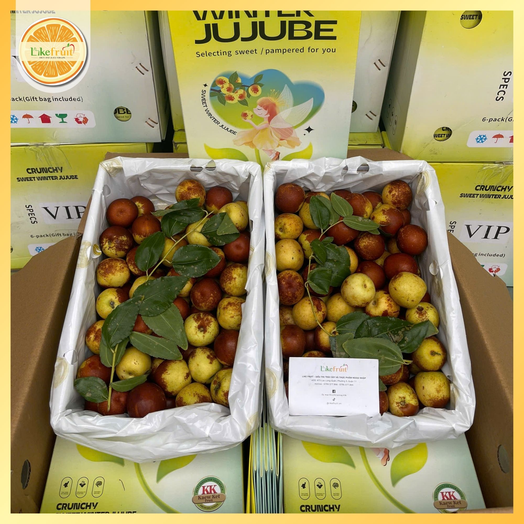 Hồng Táo Cô Tiên Xanh (Thùng 1.5kg)