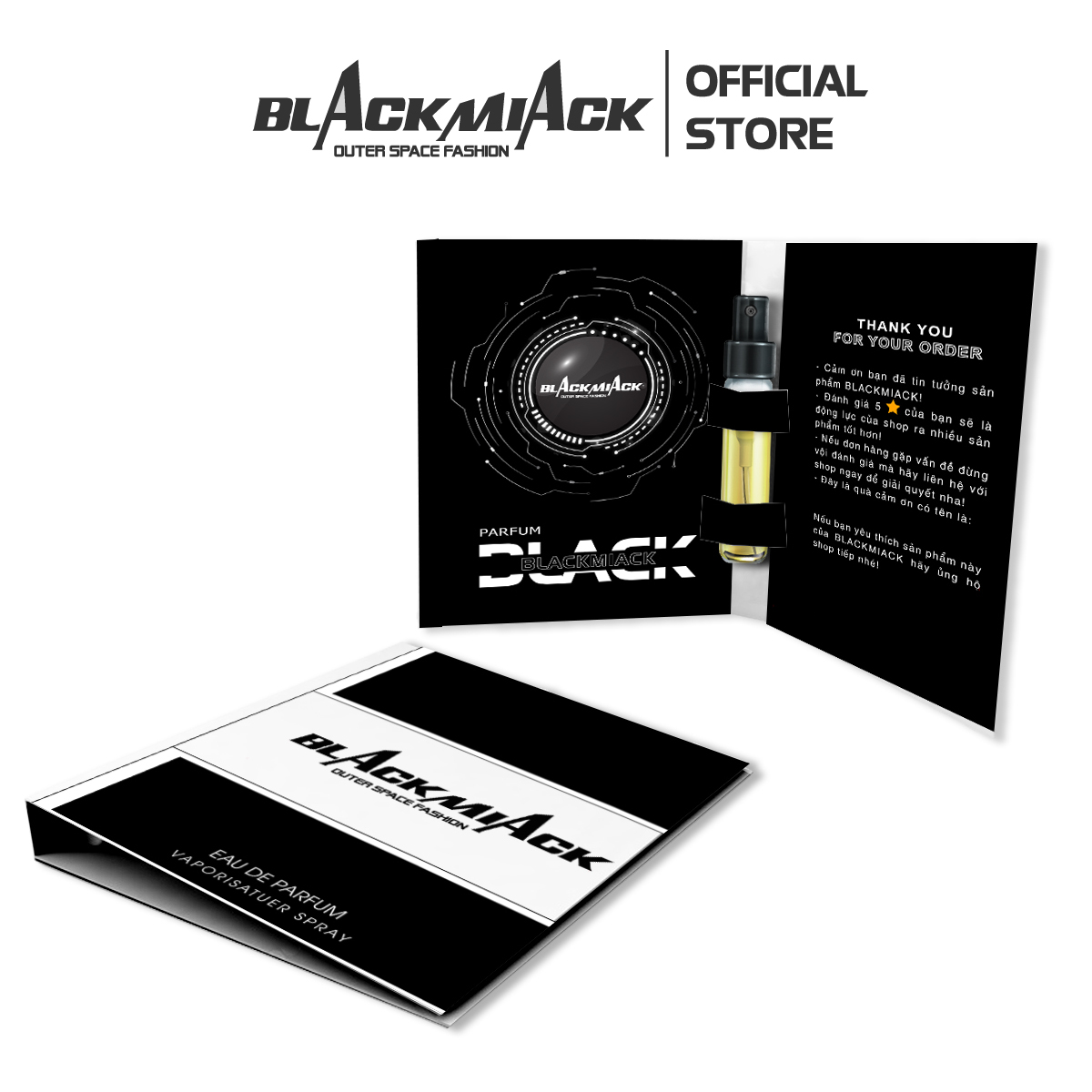 Vial Parfum BlackMiack 2ml 