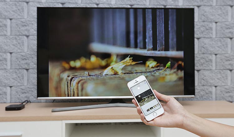 Cách chuyển hình từ iPhone lên tivi không cần dây cáp