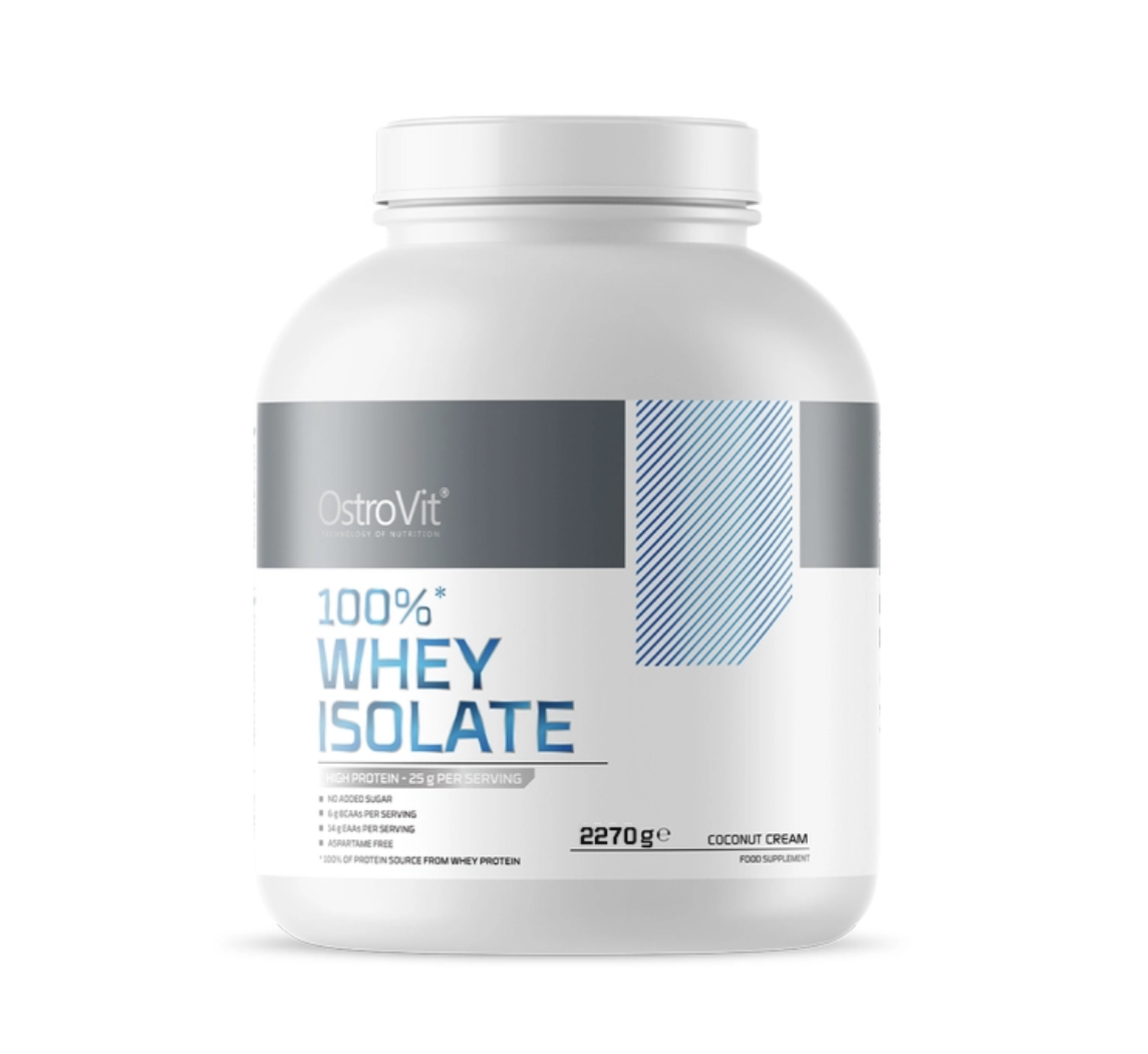 OstroVit 100% Whey Protein Isolate 5Lbs, 75 Servings (2.27 Kg)