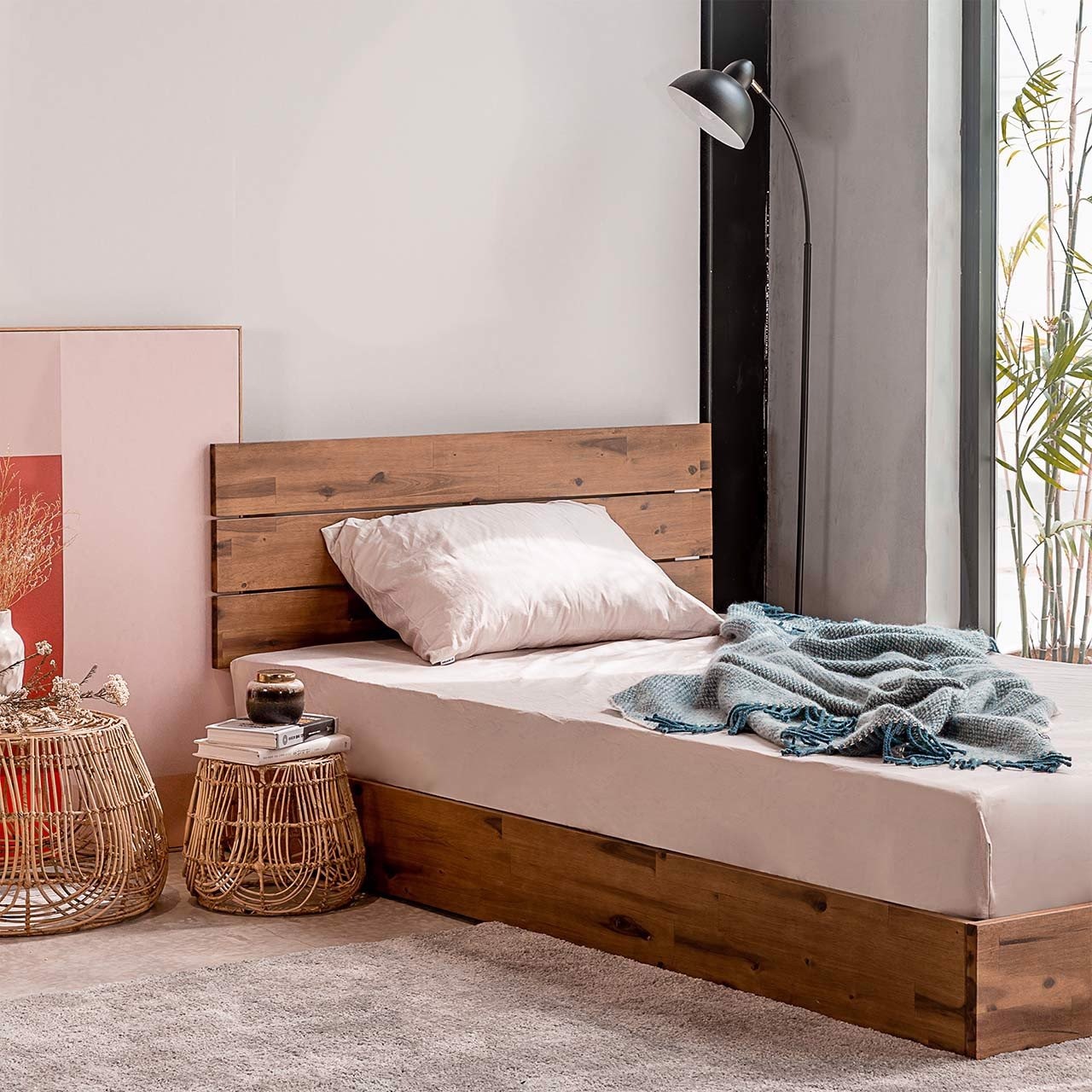 Giường Ngủ Gỗ Tràm
