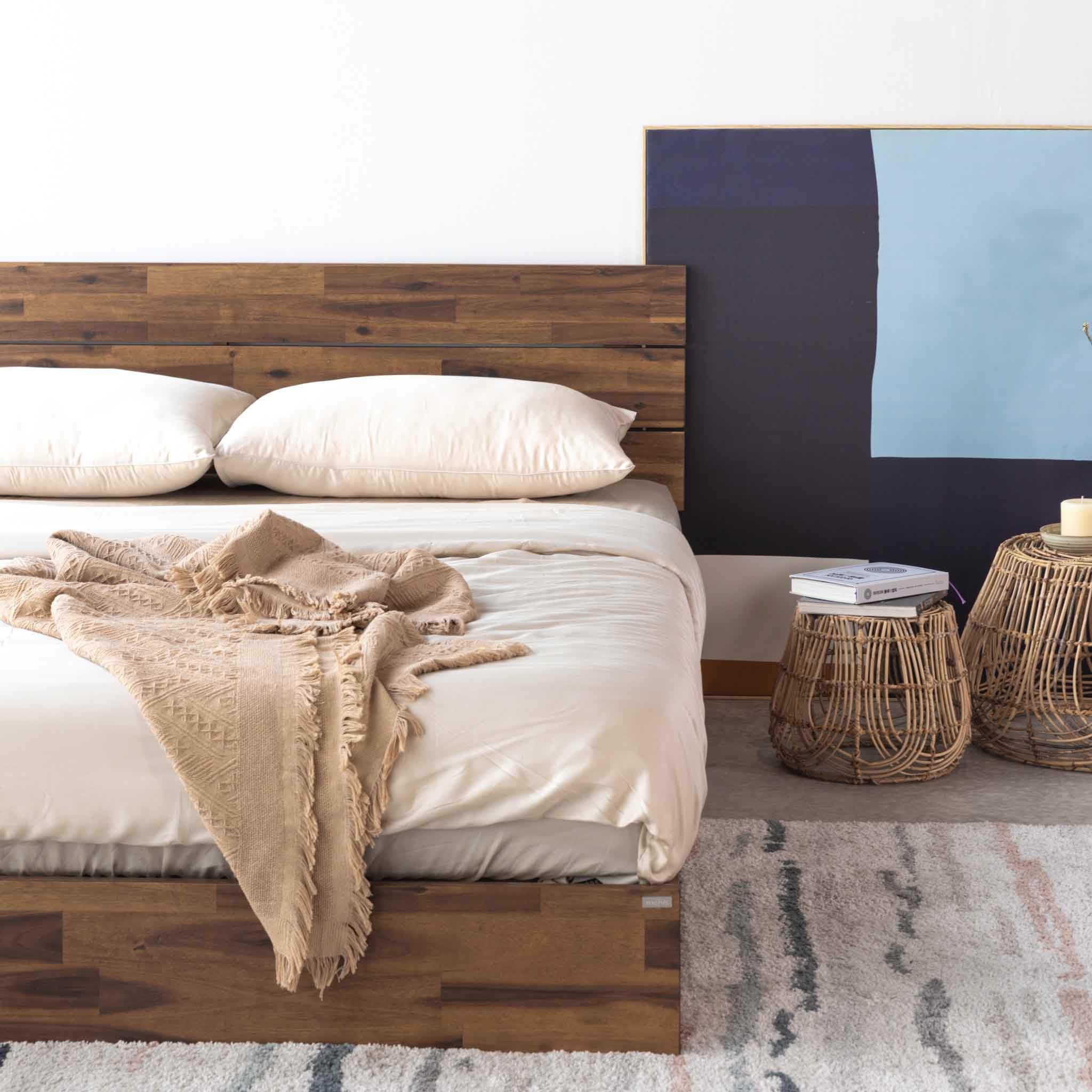 Giường Ngủ Gỗ Tràm