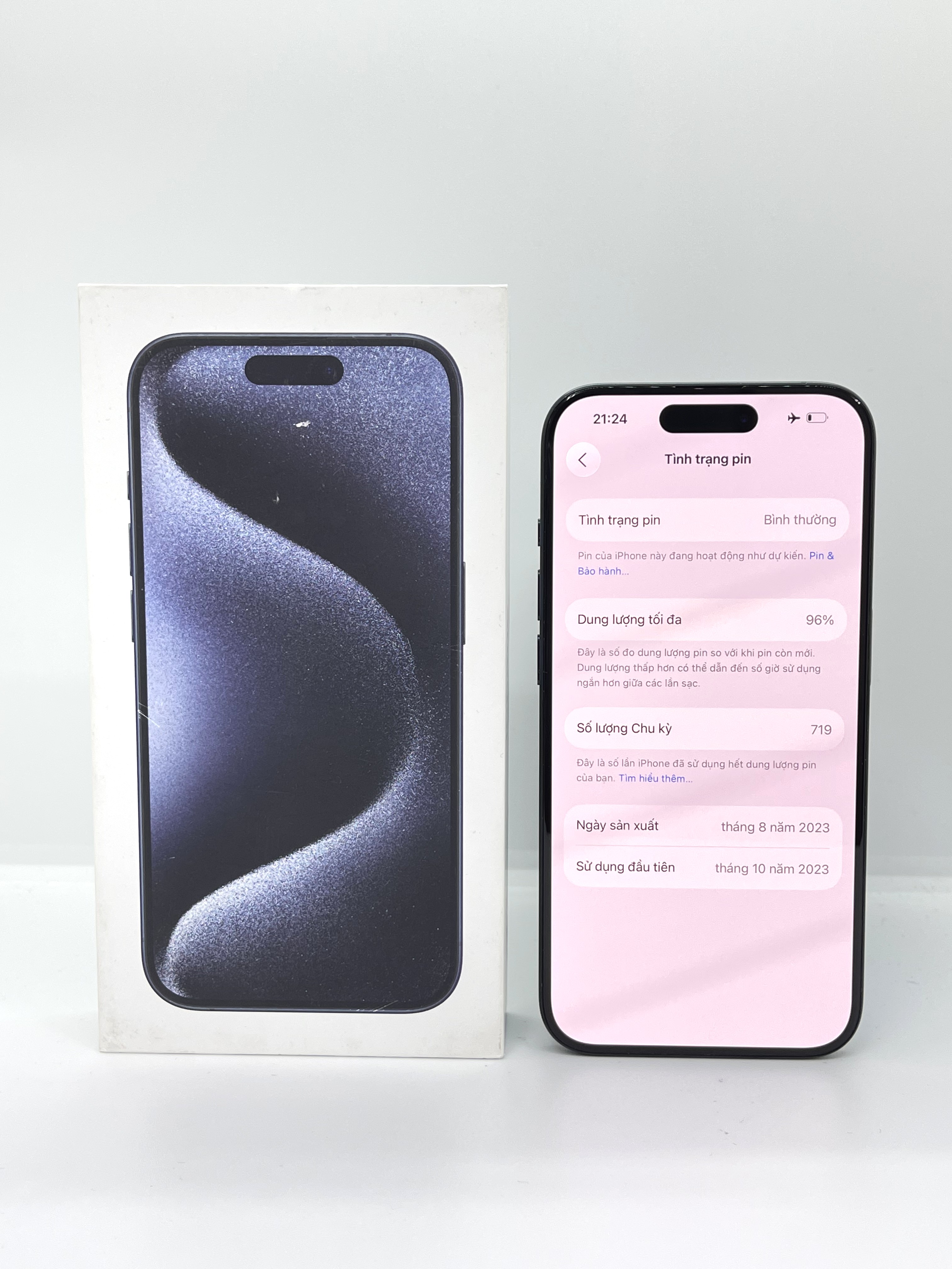 iPhone 15 Pro 128GB Blue