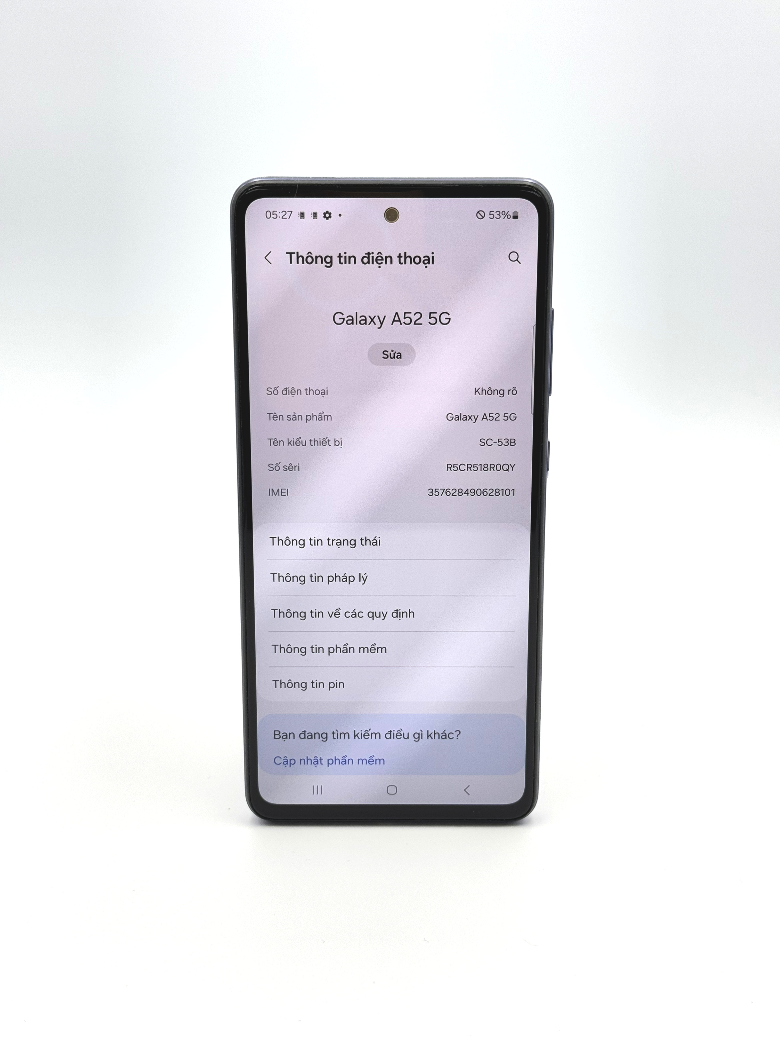 Samsung Galaxy A52 5G 128GB Tím