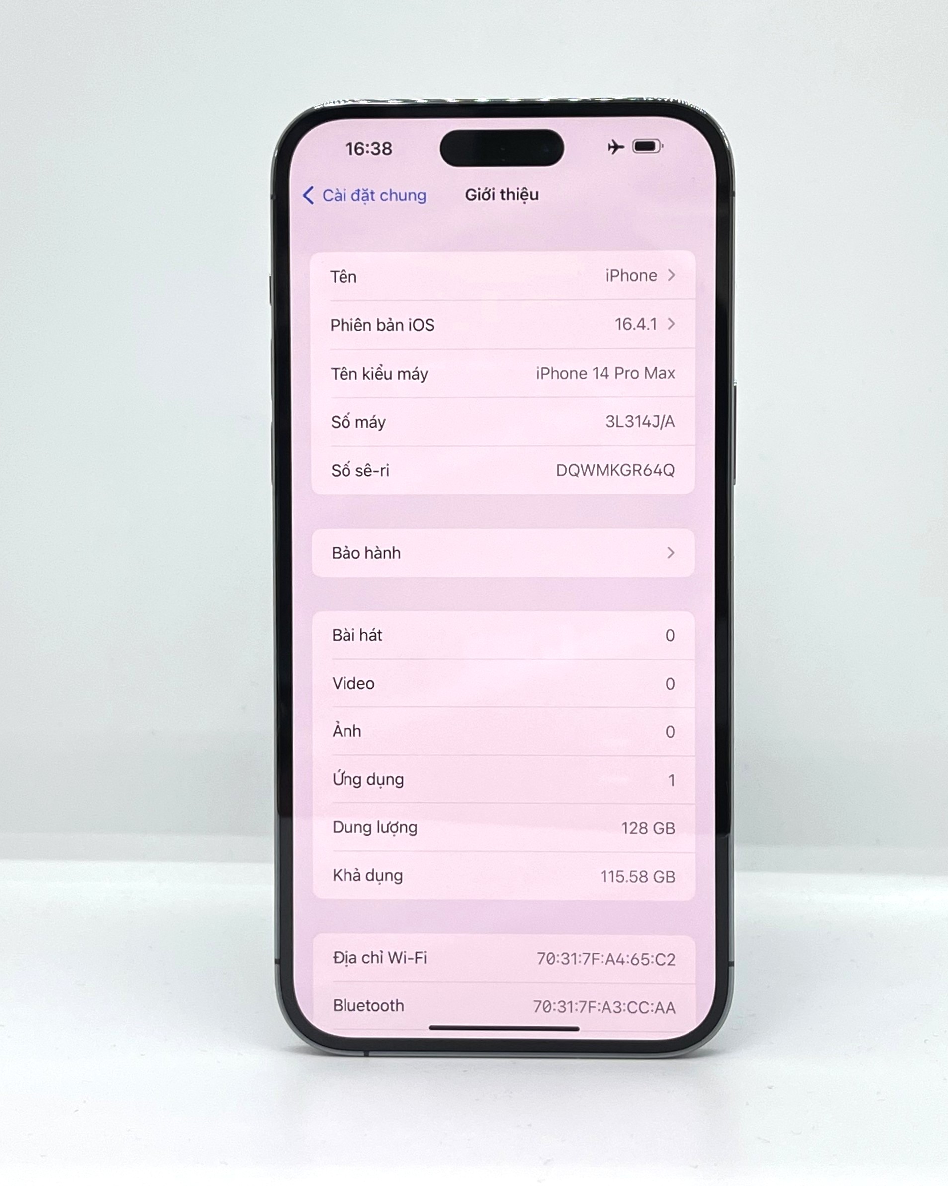 iPhone 14 Pro Max 128GB Deep Purple(Xước)