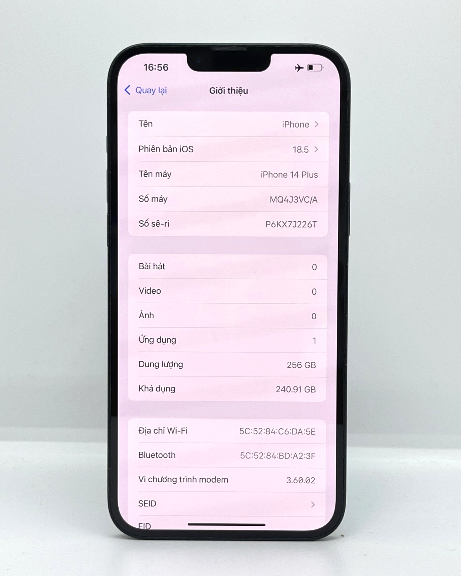 iPhone 14 Plus 256GB Black