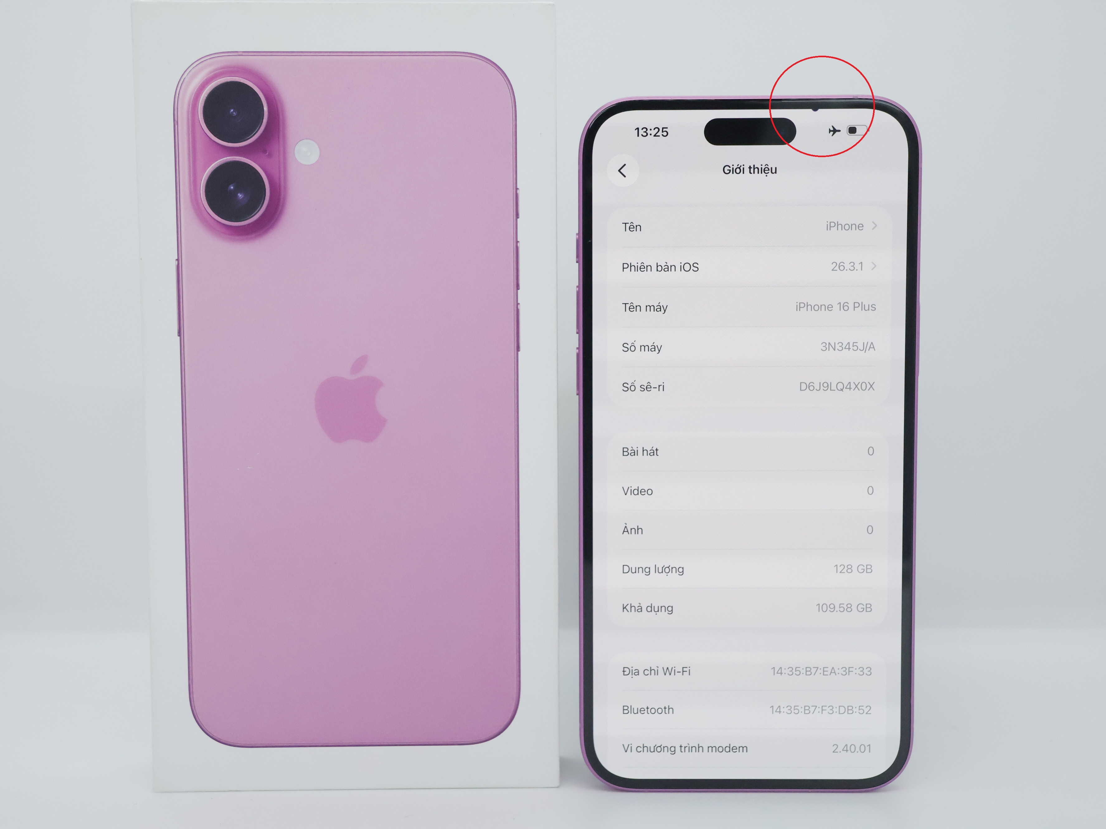 iPhone 16 Plus 128GB Pink