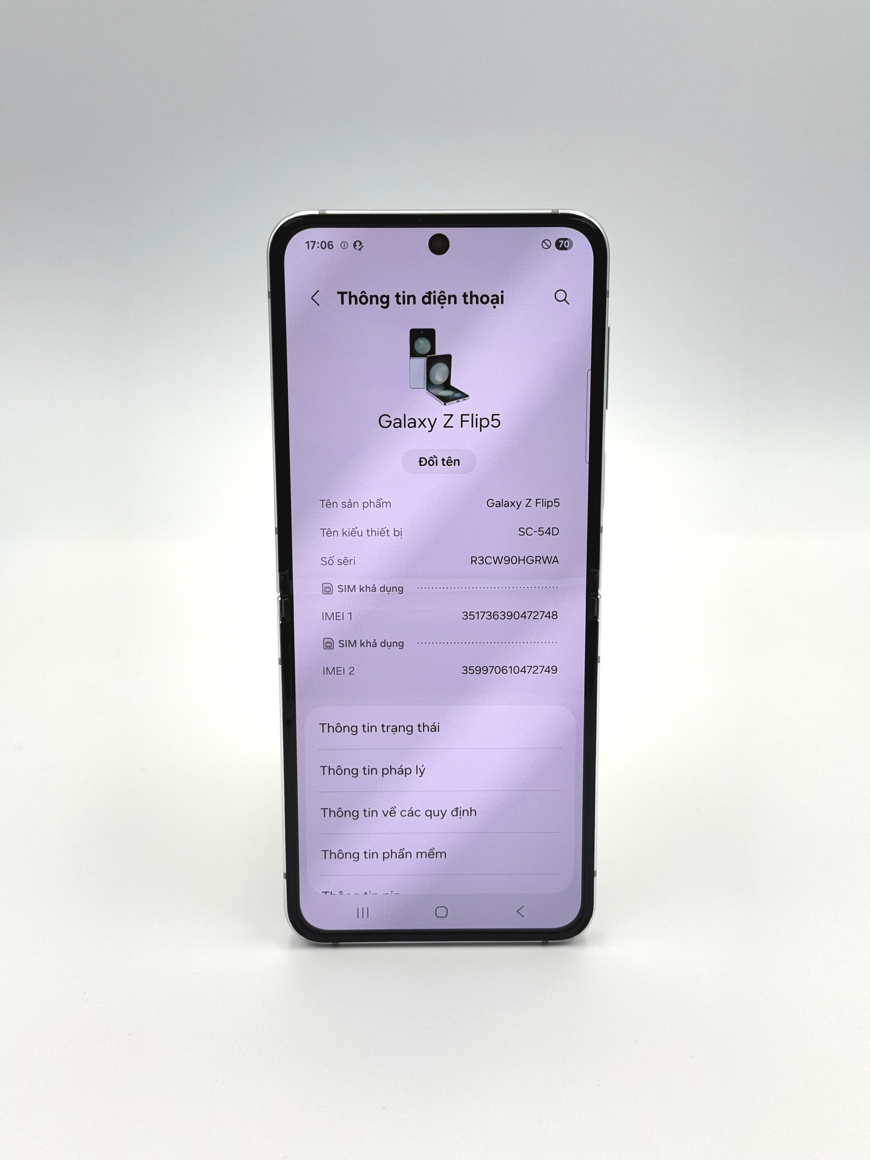 Samsung Galaxy Z Flip 5 256GB Xanh Lá