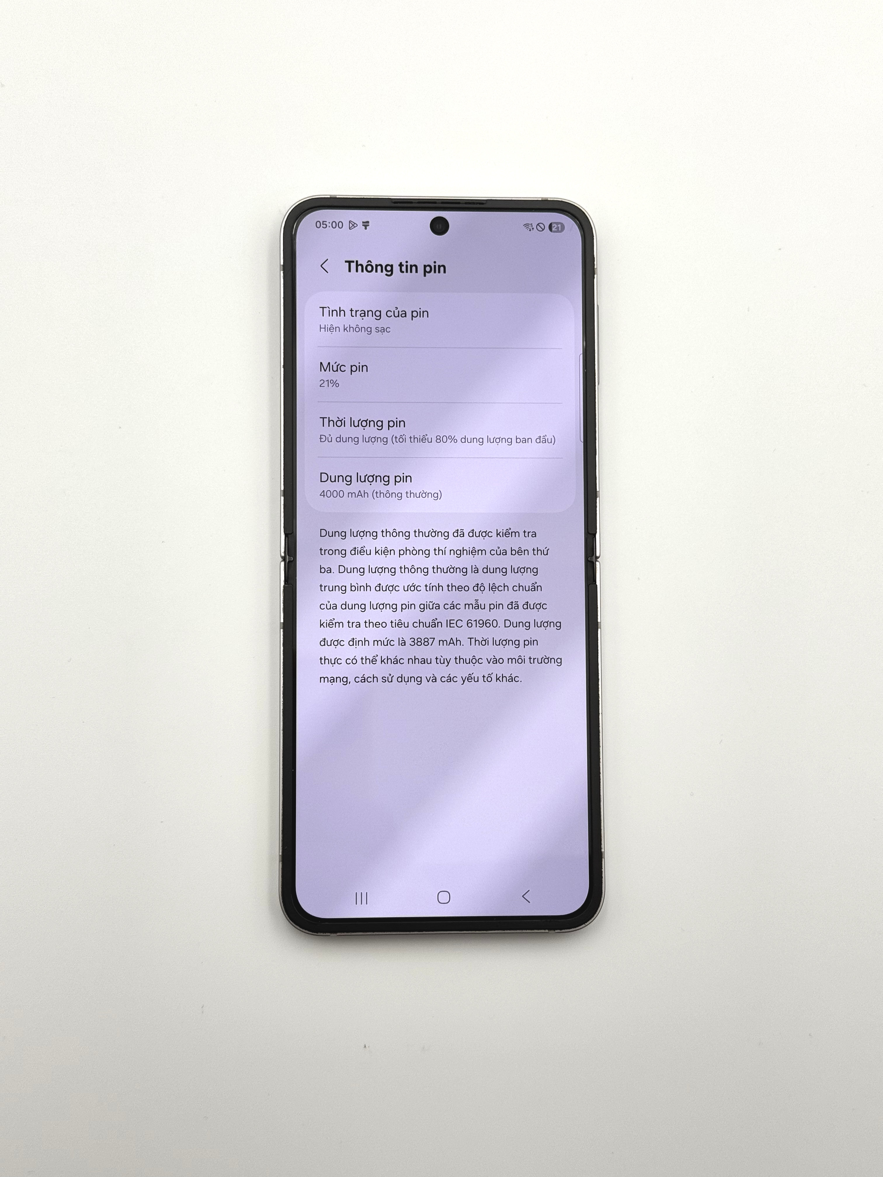 Samsung Galaxy Z Flip 6 256GB Xám Khói