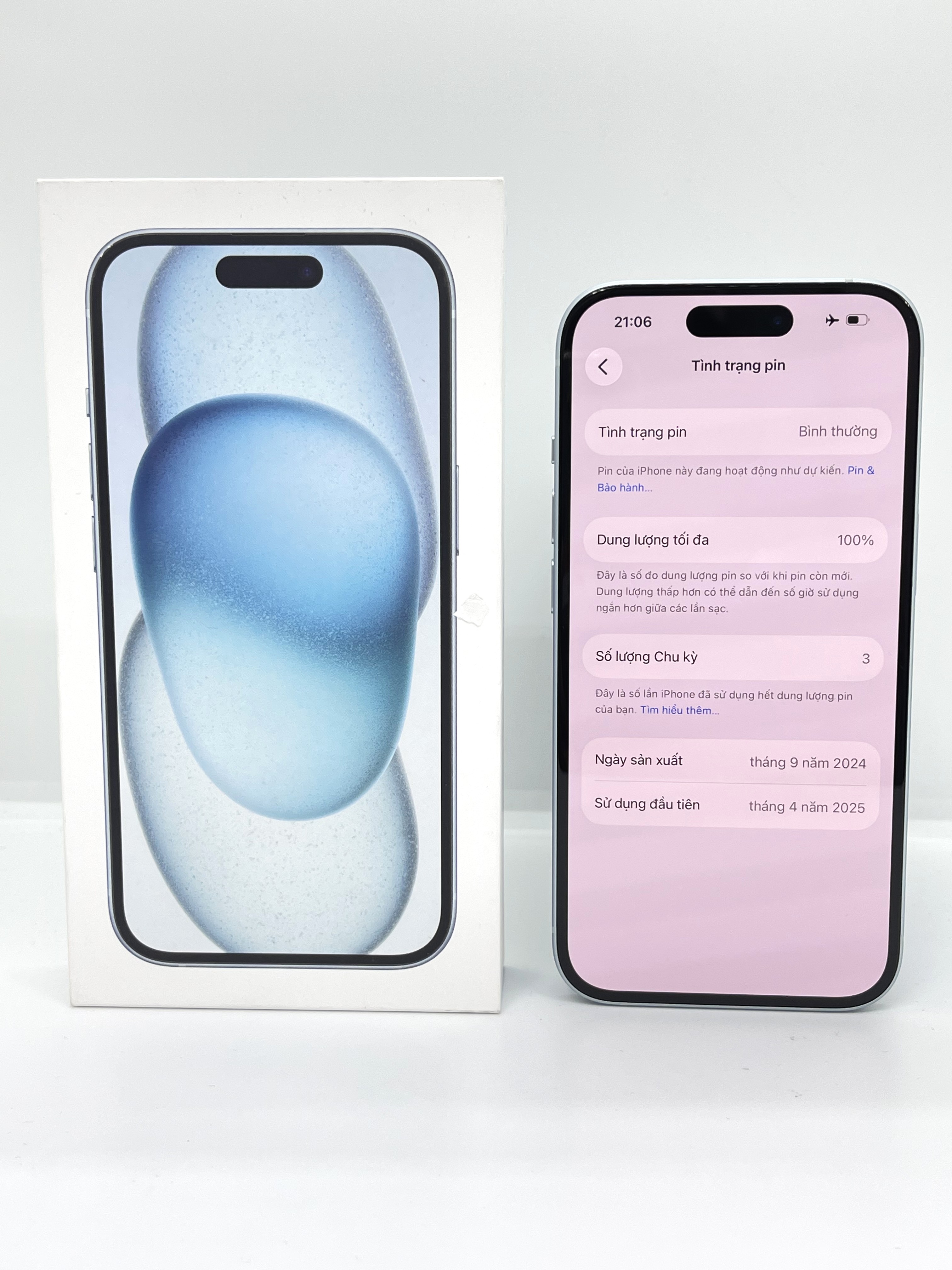 iPhone 15 128GB Blue