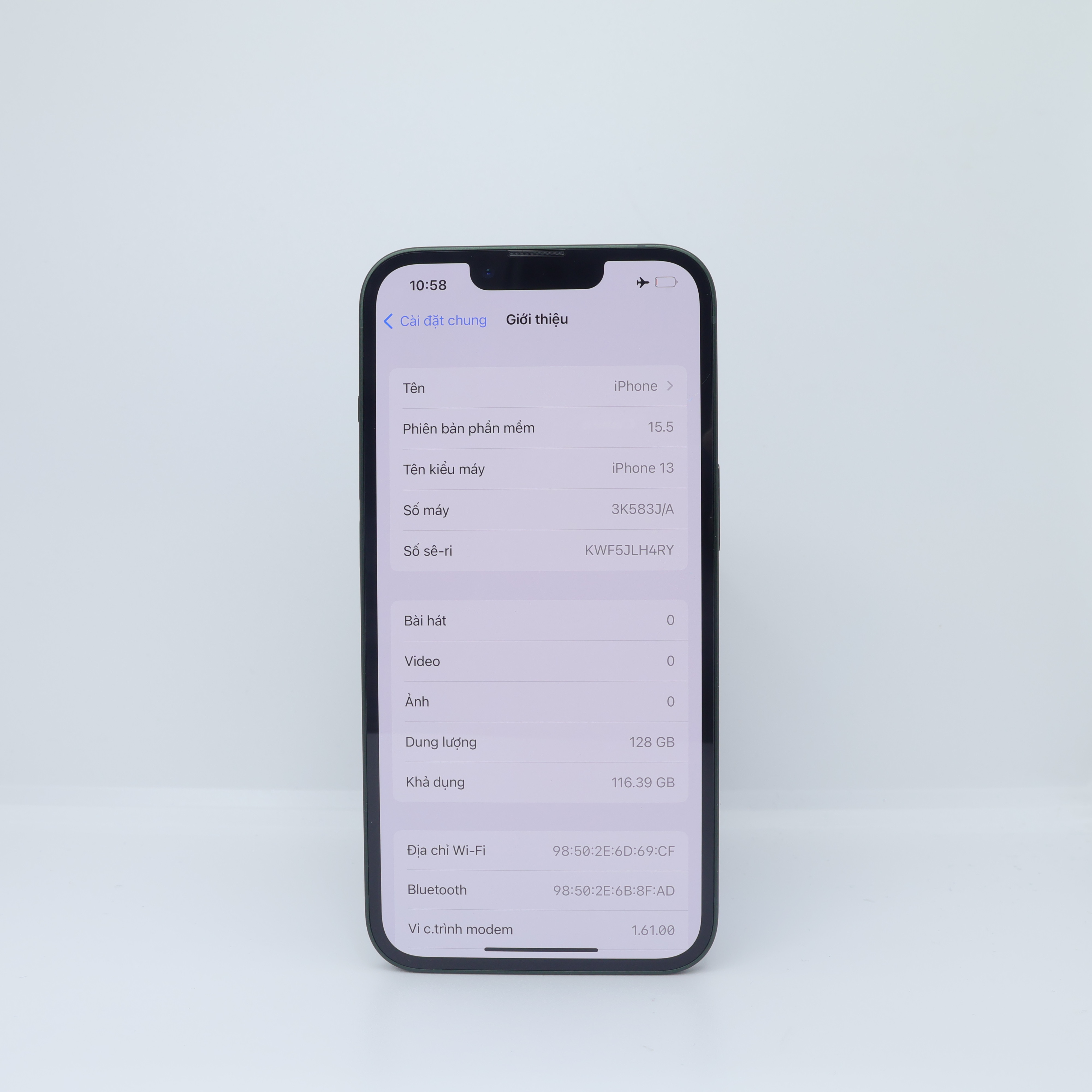 iPhone 13 128GB Green