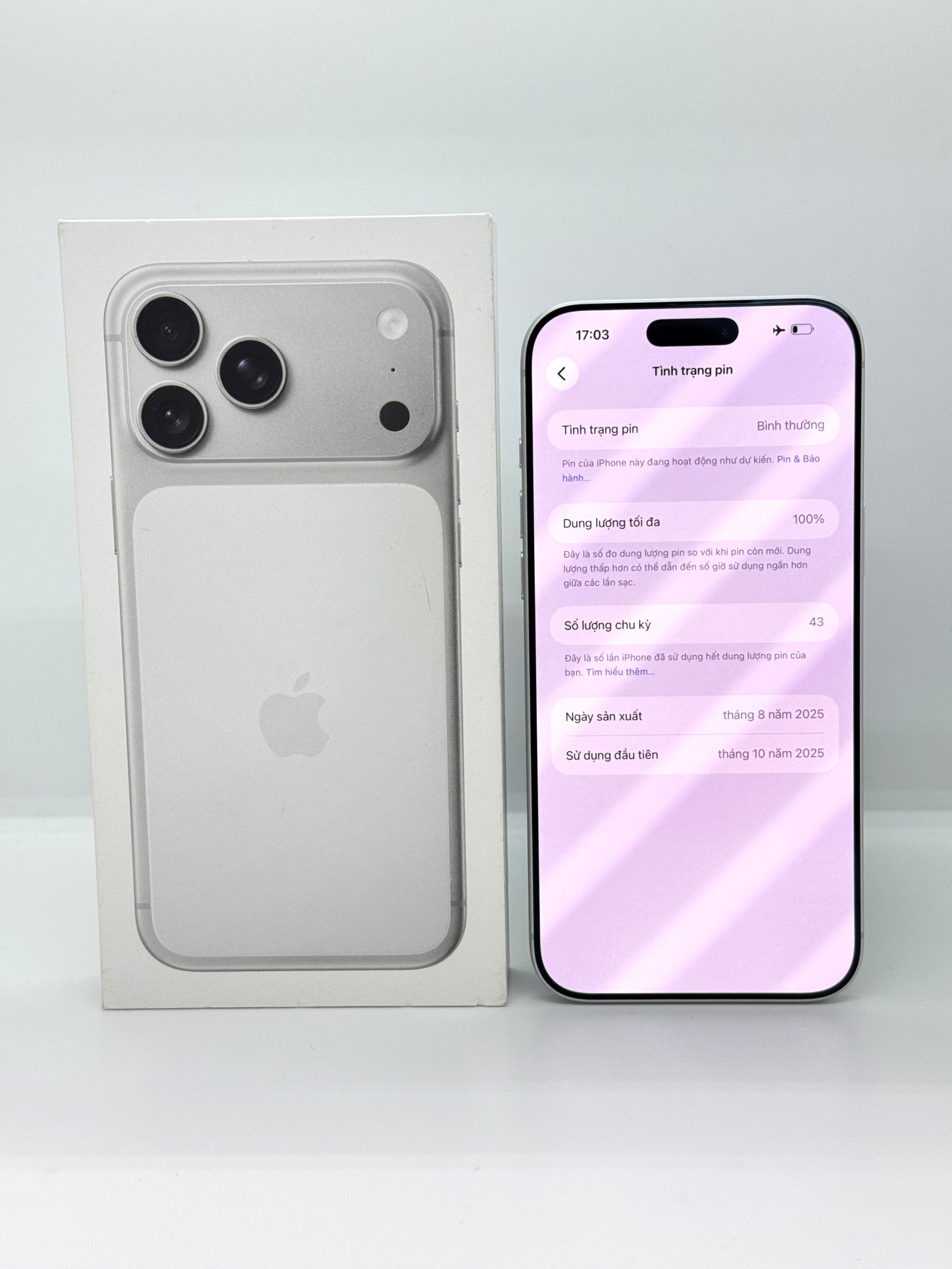 iPhone 17 Pro Max 256GB Silver(Xước)