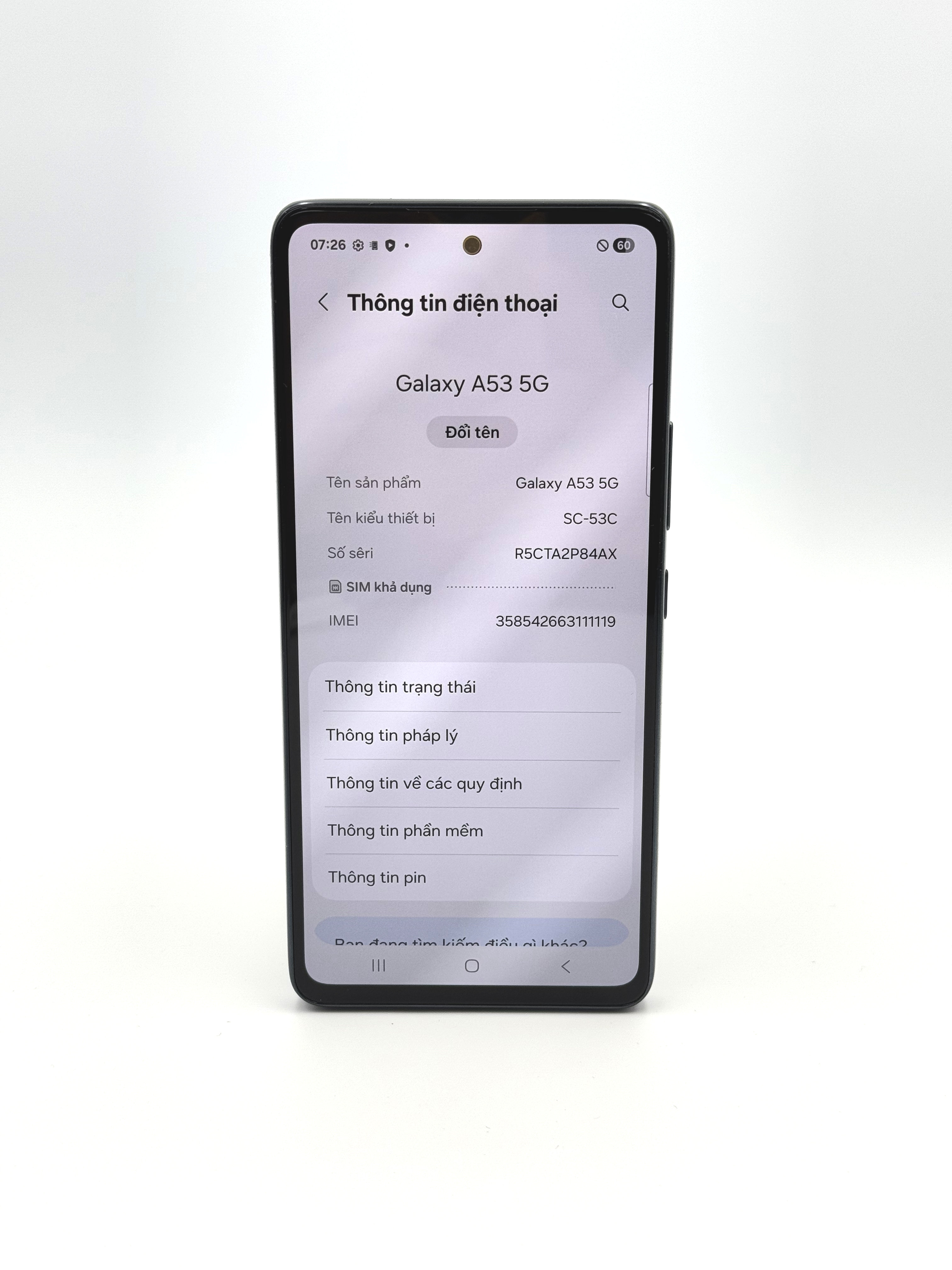 Samsung Galaxy A53 5G 128GB Black