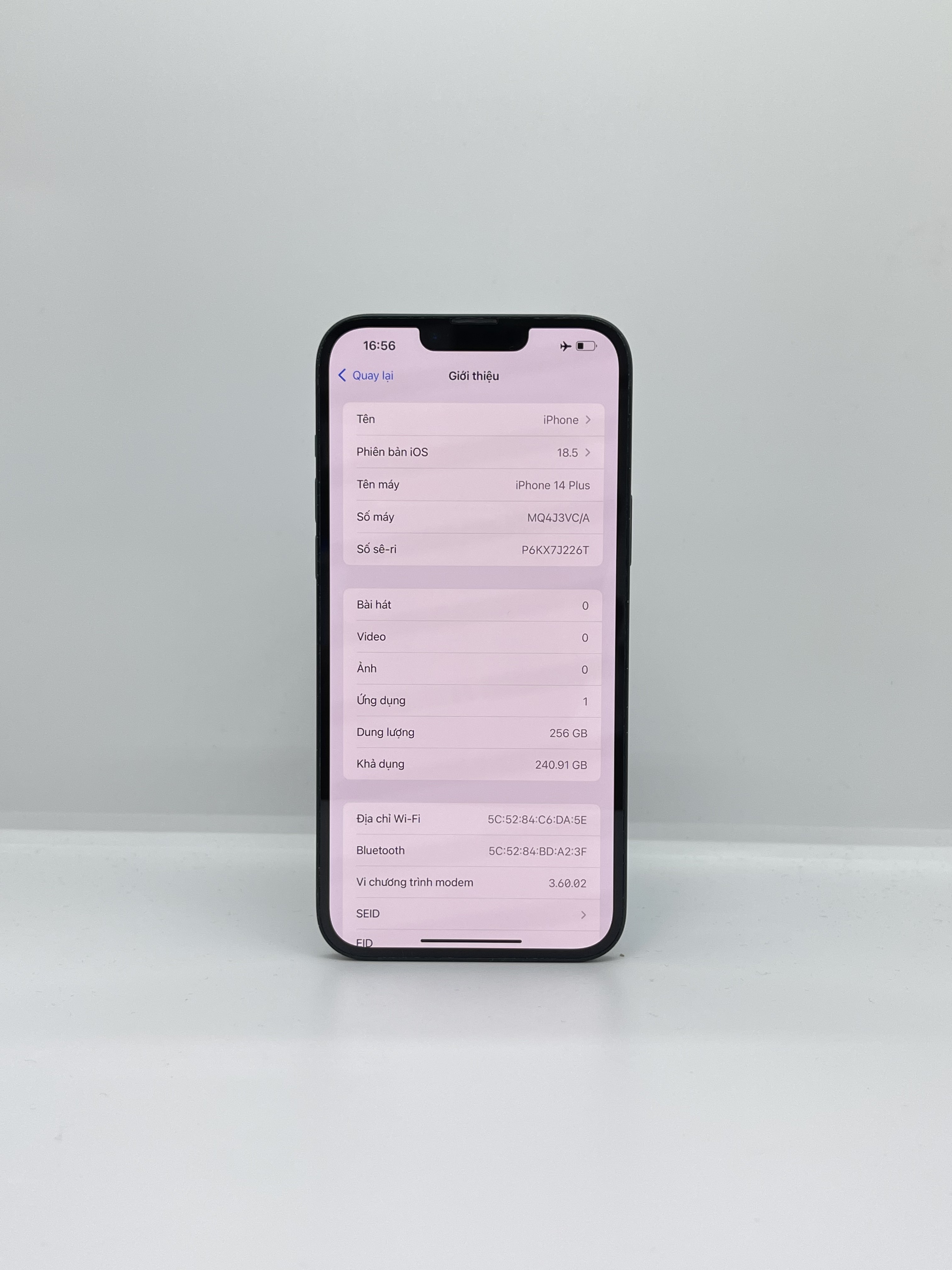 iPhone 14 Plus 256GB Black