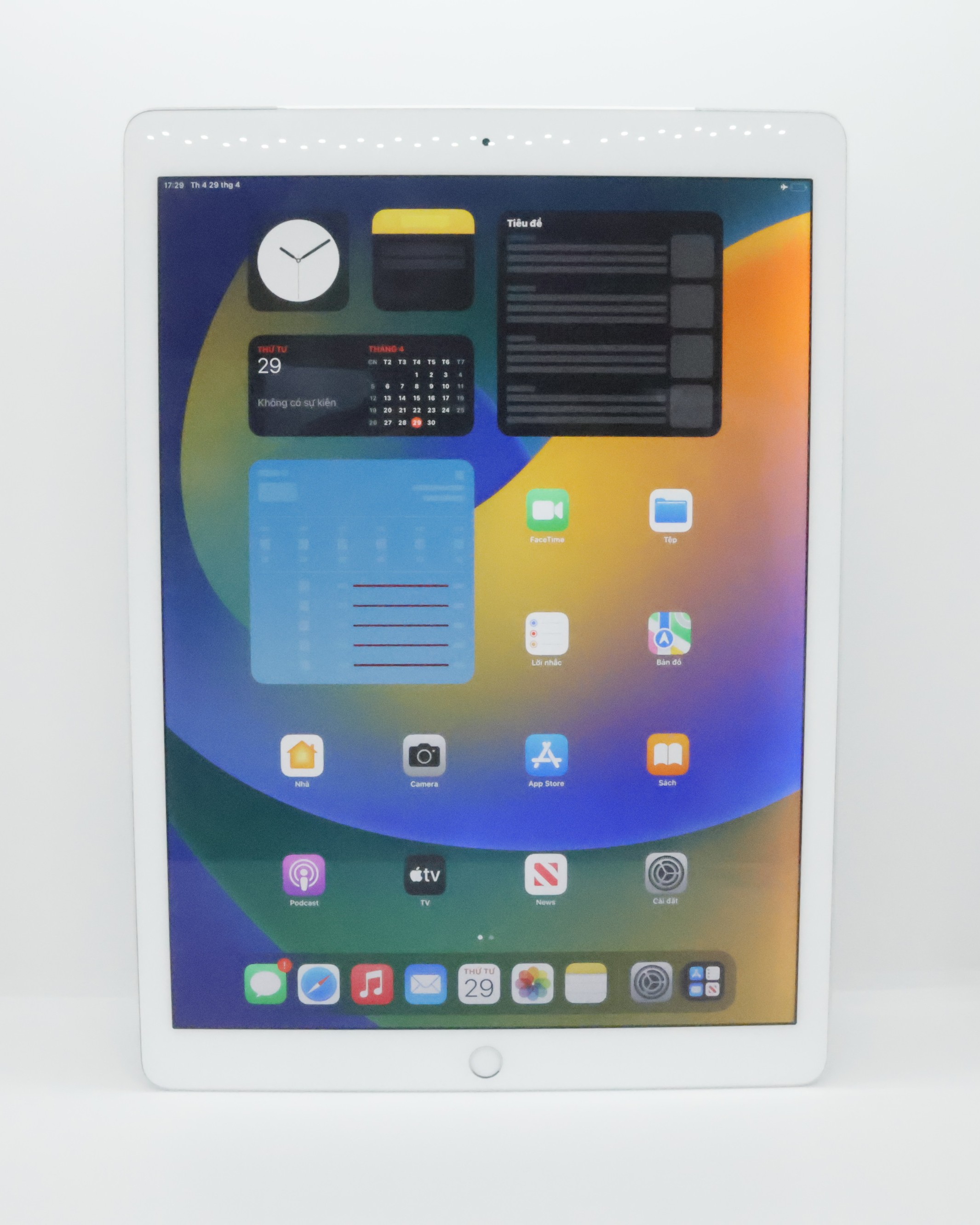 iPad Pro 12.9 inch 128GB Silver(Ám màng)