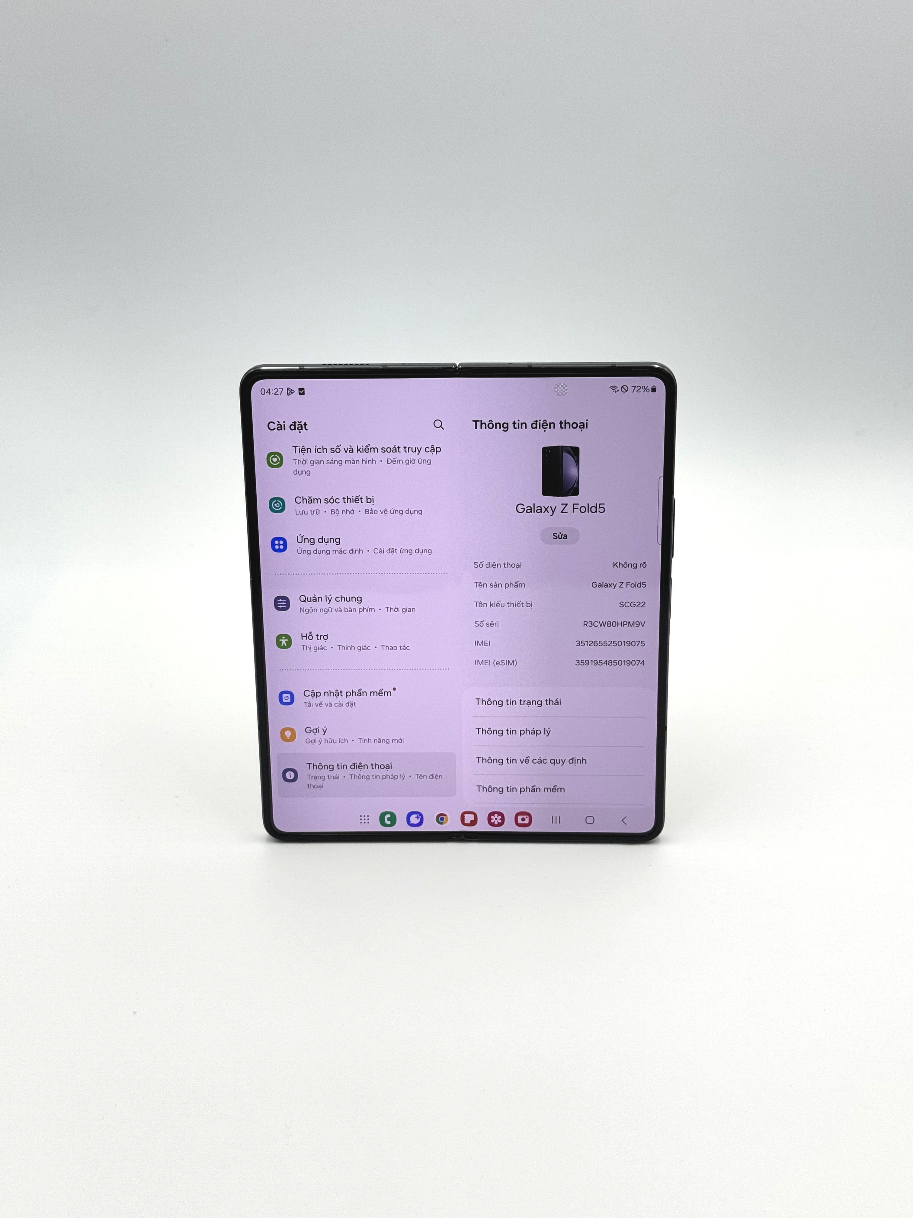 Samsung Galaxy Z Fold 5 512GB Black
