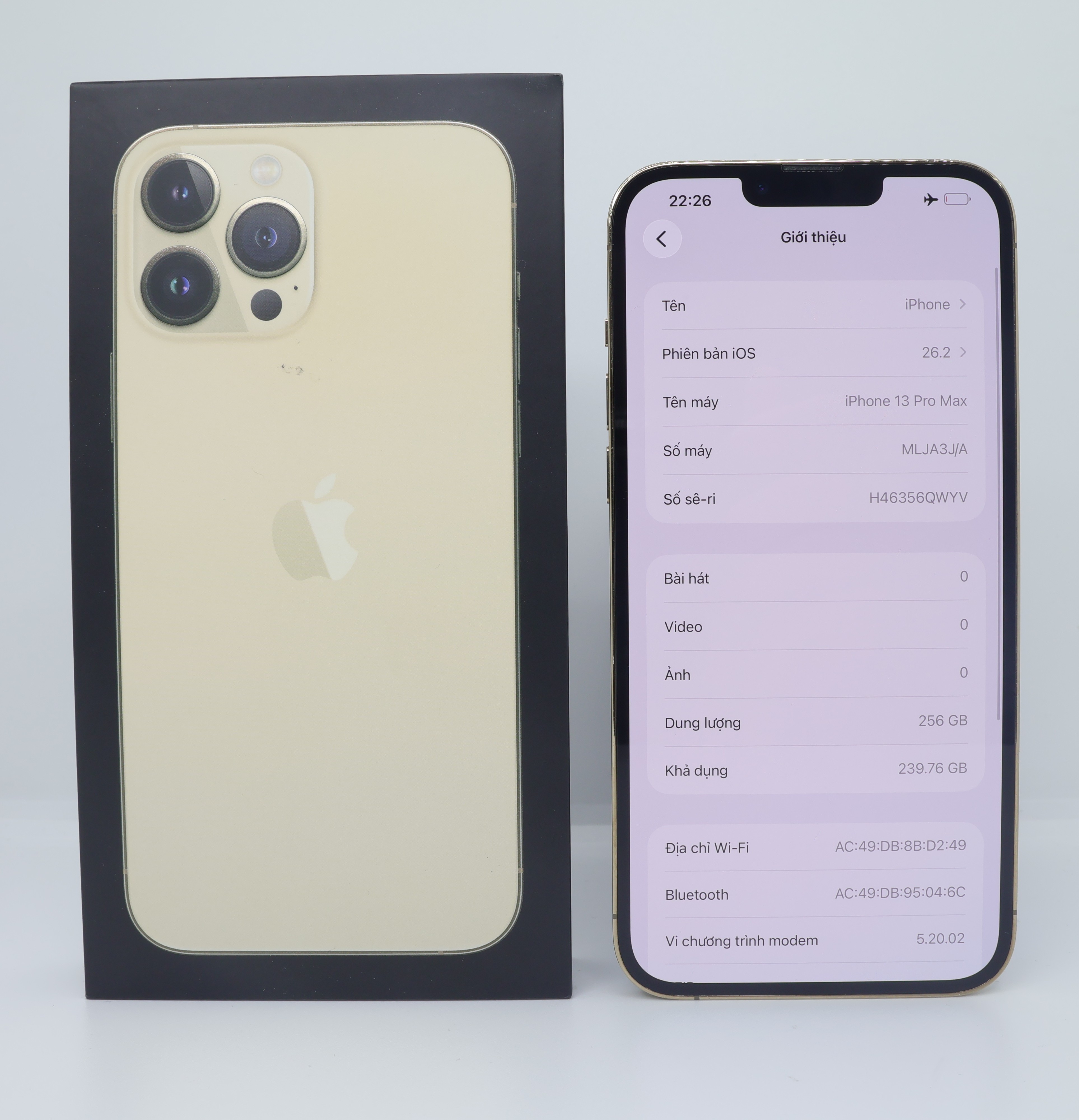 iPhone 13 Pro Max 256GB Gold(Xước)
