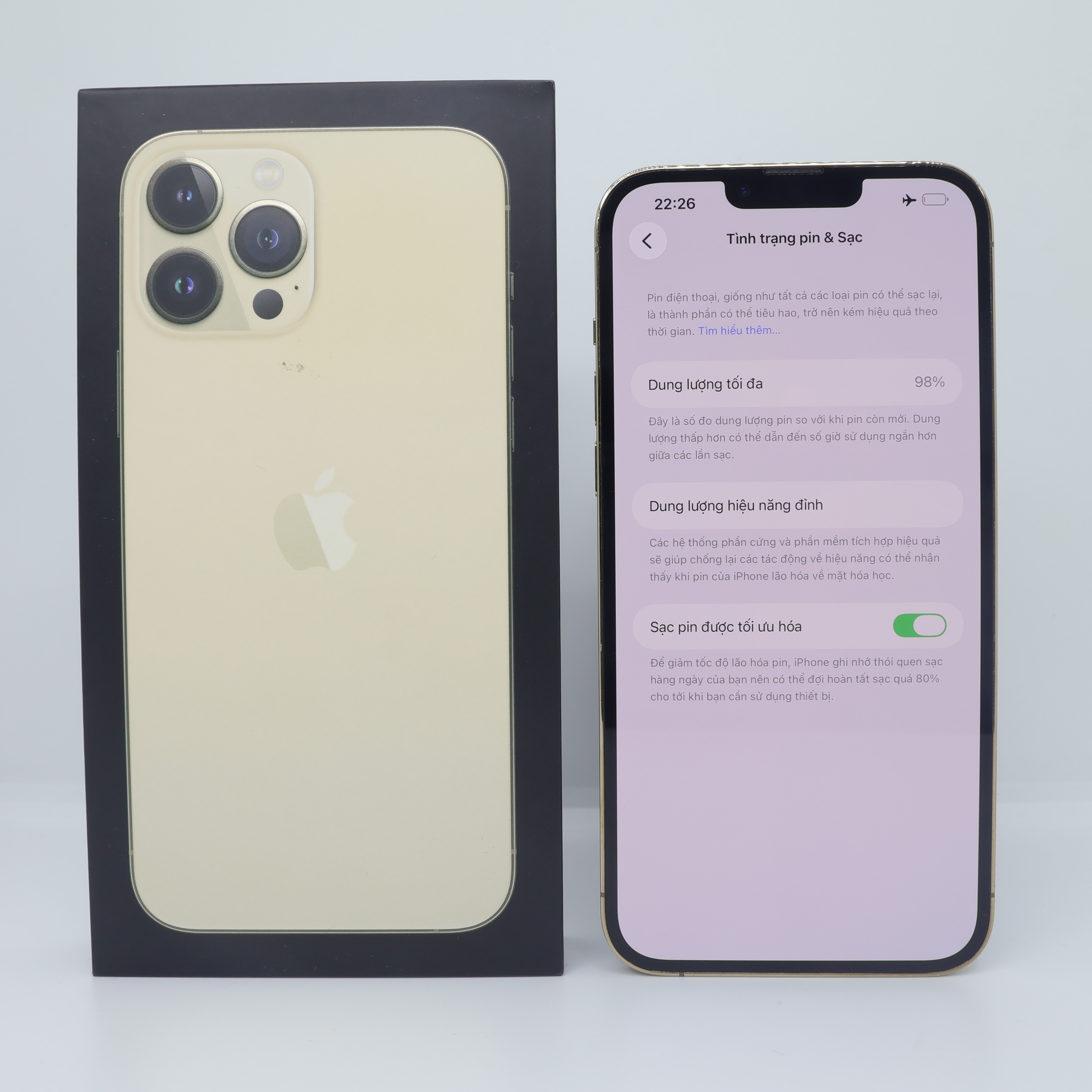 iPhone 13 Pro Max 256GB Gold(Xước)