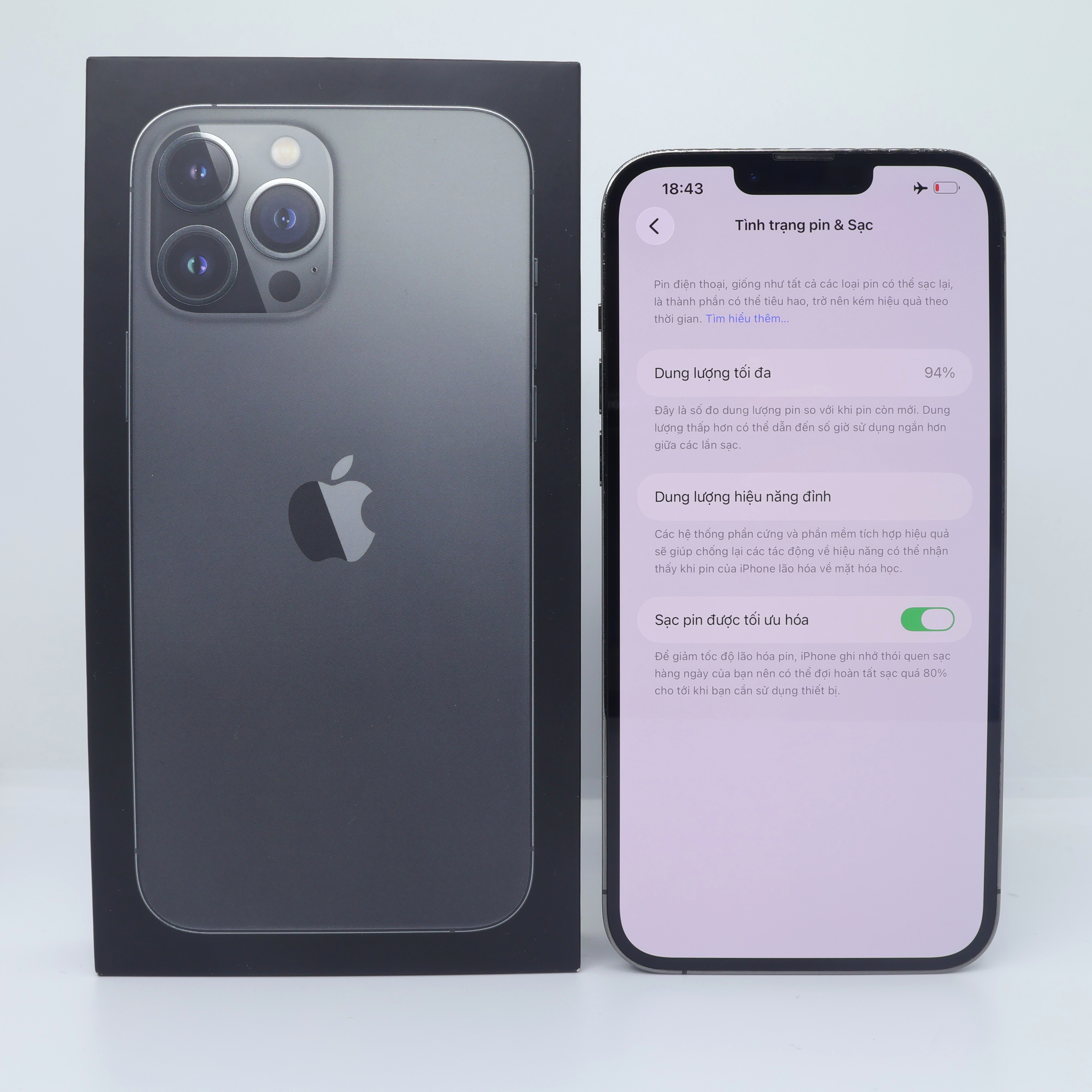 iPhone 13 Pro Max 128GB Gray(Xước)