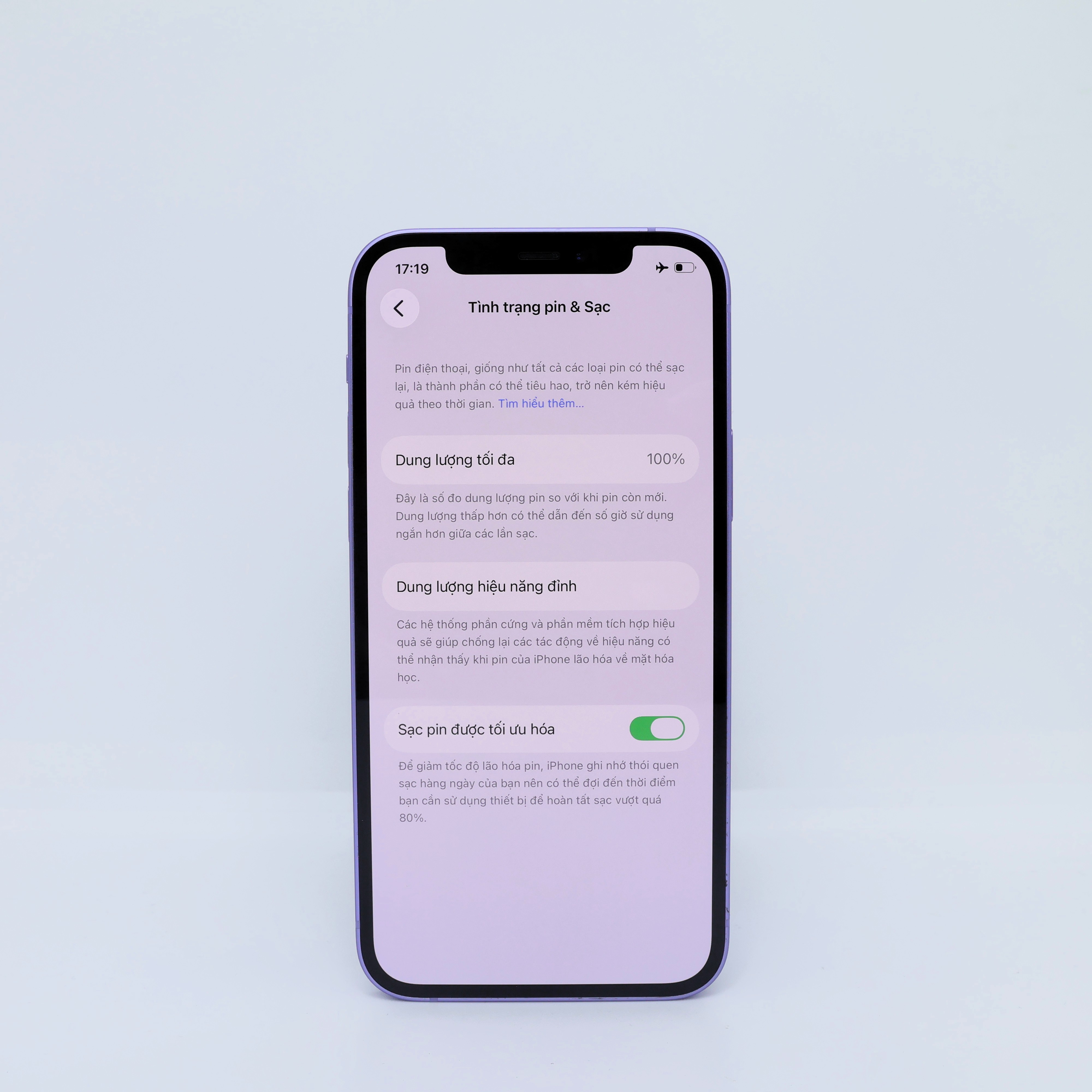 iPhone 12 128GB Tím(Xước)