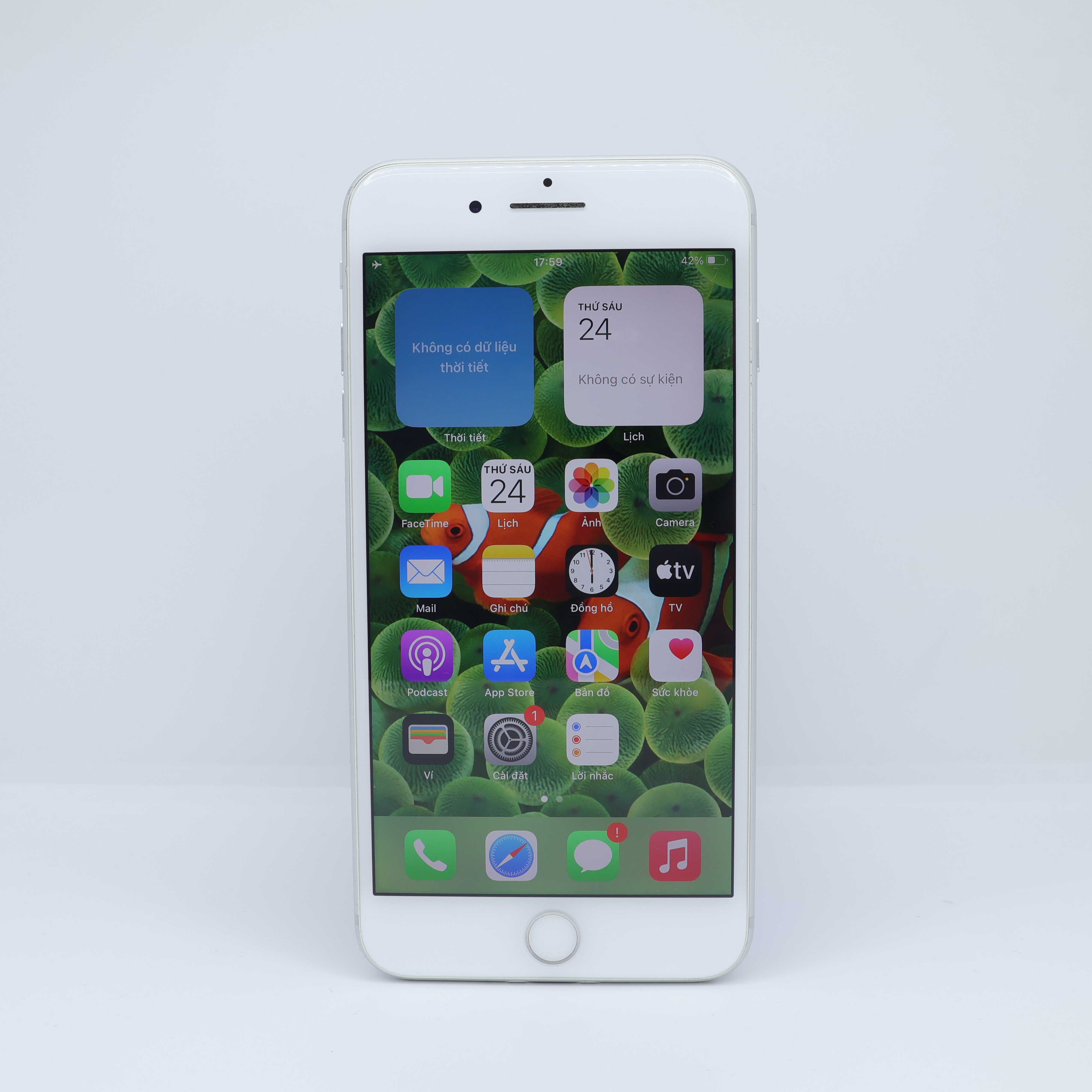 iPhone 8 Plus 64GB Silver(Xước)