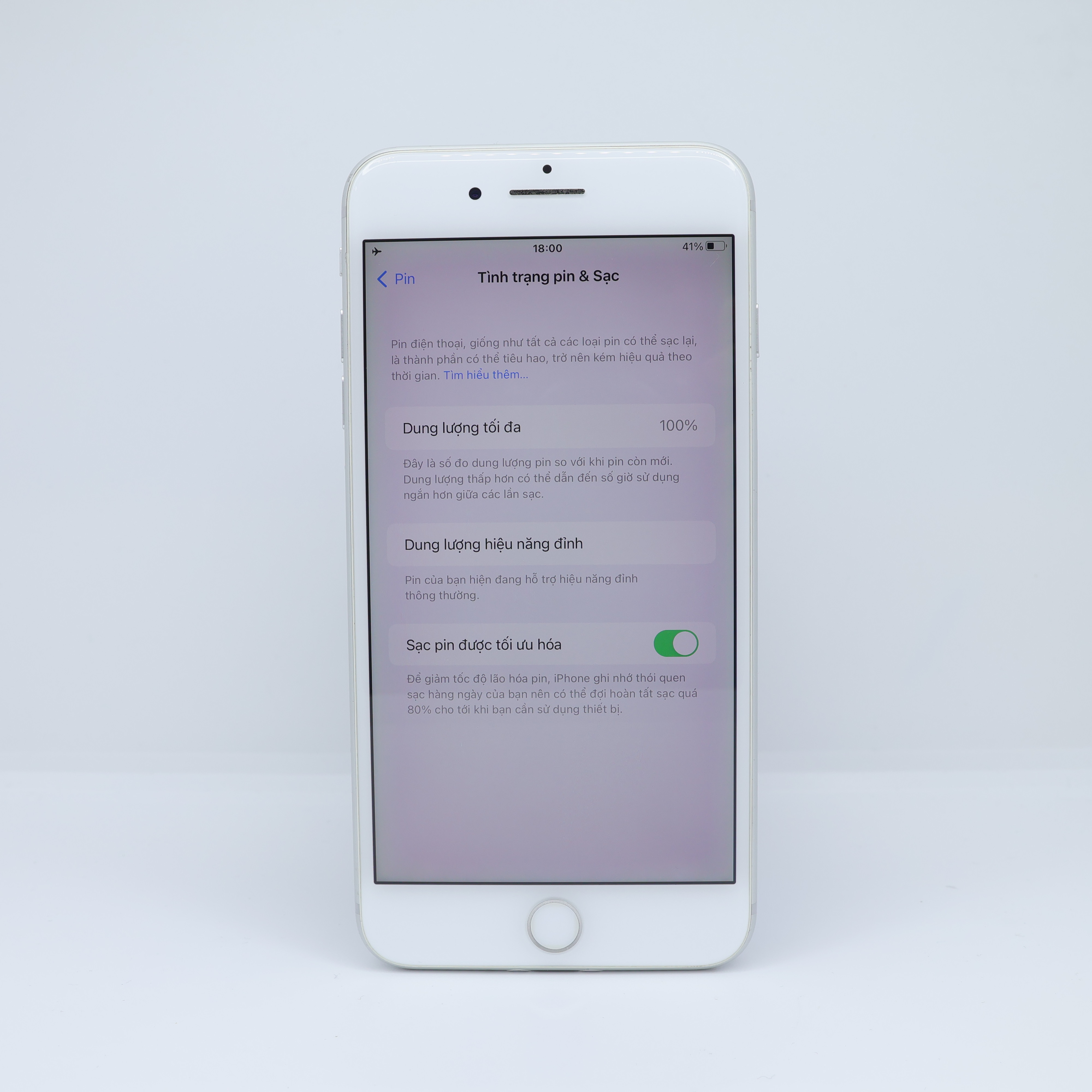 iPhone 8 Plus 64GB Silver(Xước)