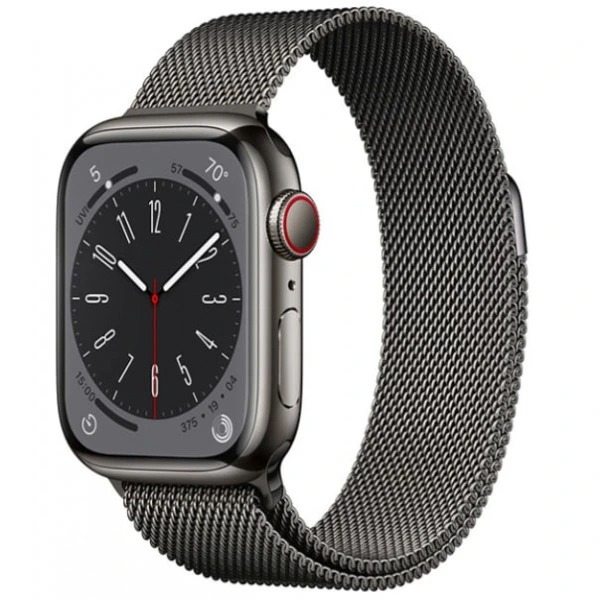Apple Watch S8 LTE 41mm viền thép dây thép - Chính hãng VN/A