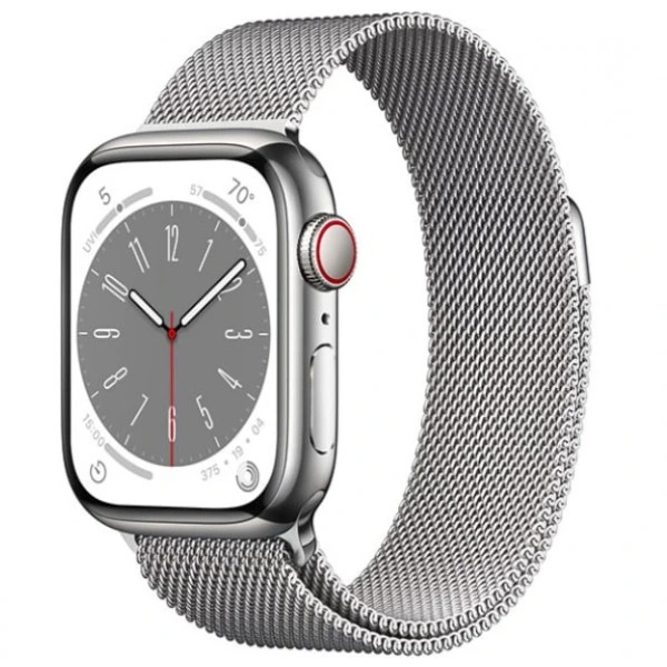 Apple Watch S8 LTE 45mm viền thép dây thép - Chính hãng VN/A