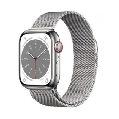 Apple Watch S8 LTE 41mm viền thép dây thép - Chính hãng VN/A