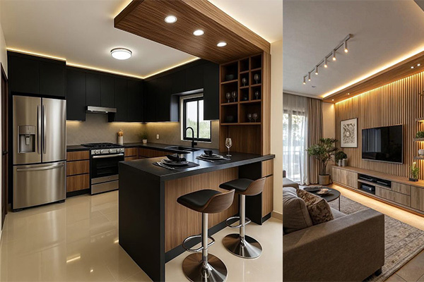 Khám phá sự khác nhau giữa Melamine và Laminate, ưu nhược điểm của từng loại và cách chọn vật liệu nội thất phù hợp nhất cho không gian của bạn.