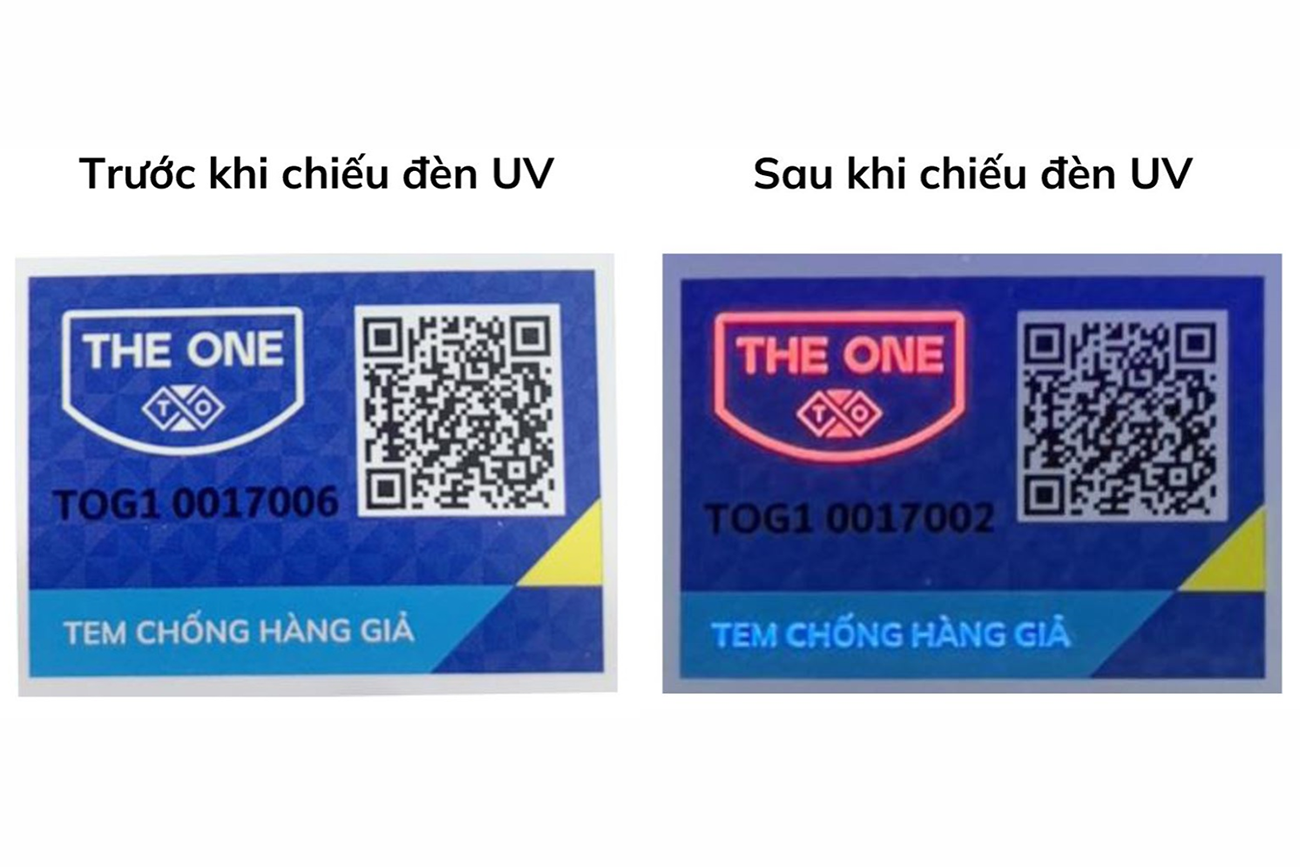 Tem The One chính hãng 