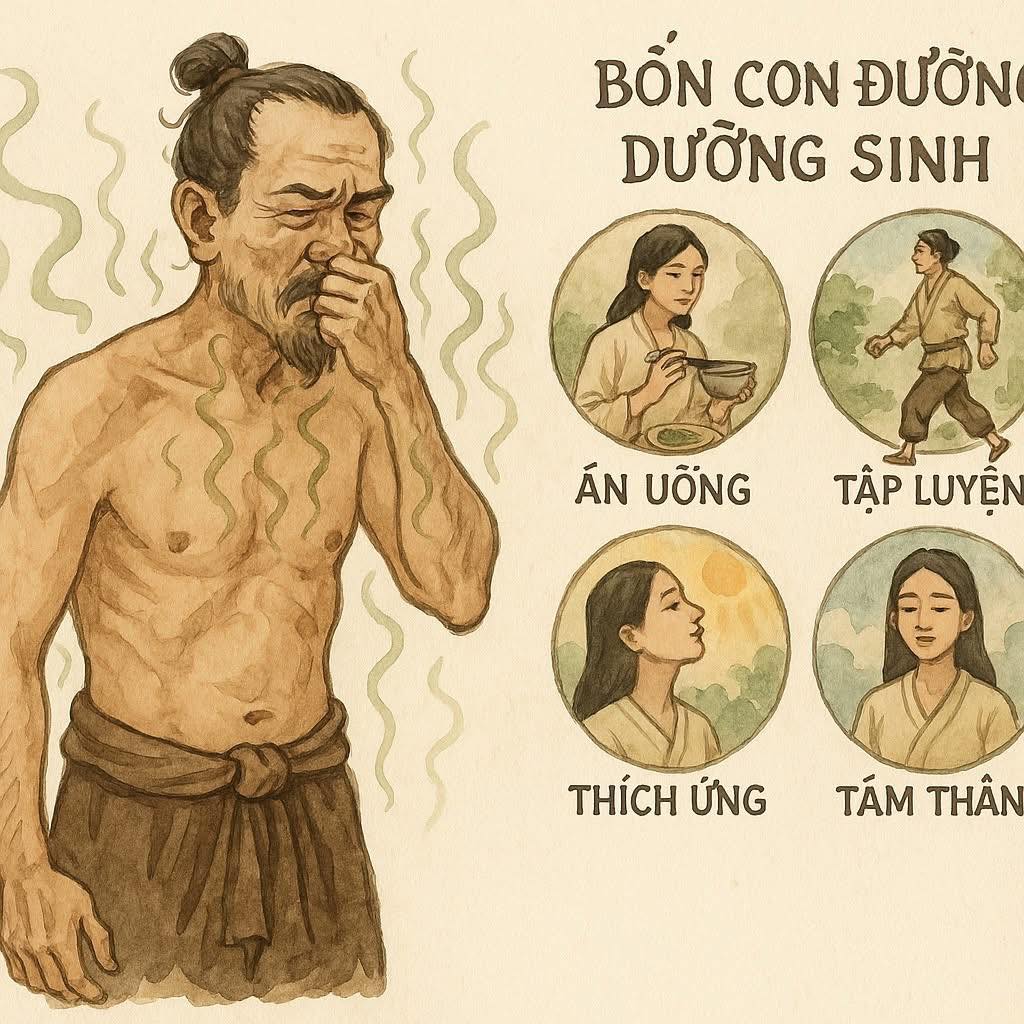 MÙI CƠ THỂ KHÔNG ĐÁNG XẤU HỔ– và hành trình xử lý cơ thể nhờ khí công
