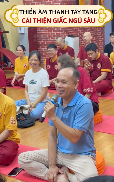 Học mấy buổi thiền xong là muỗi đốt cũng... không biết gì cả!